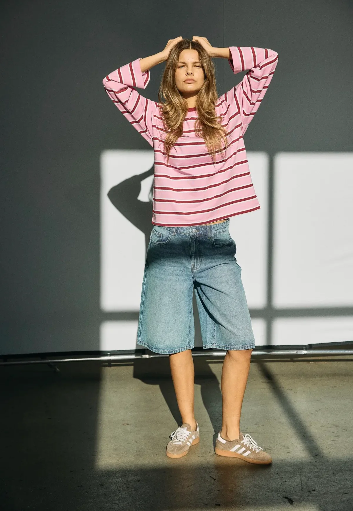 Mindie Light Blue Denim - Shorts - Image 5