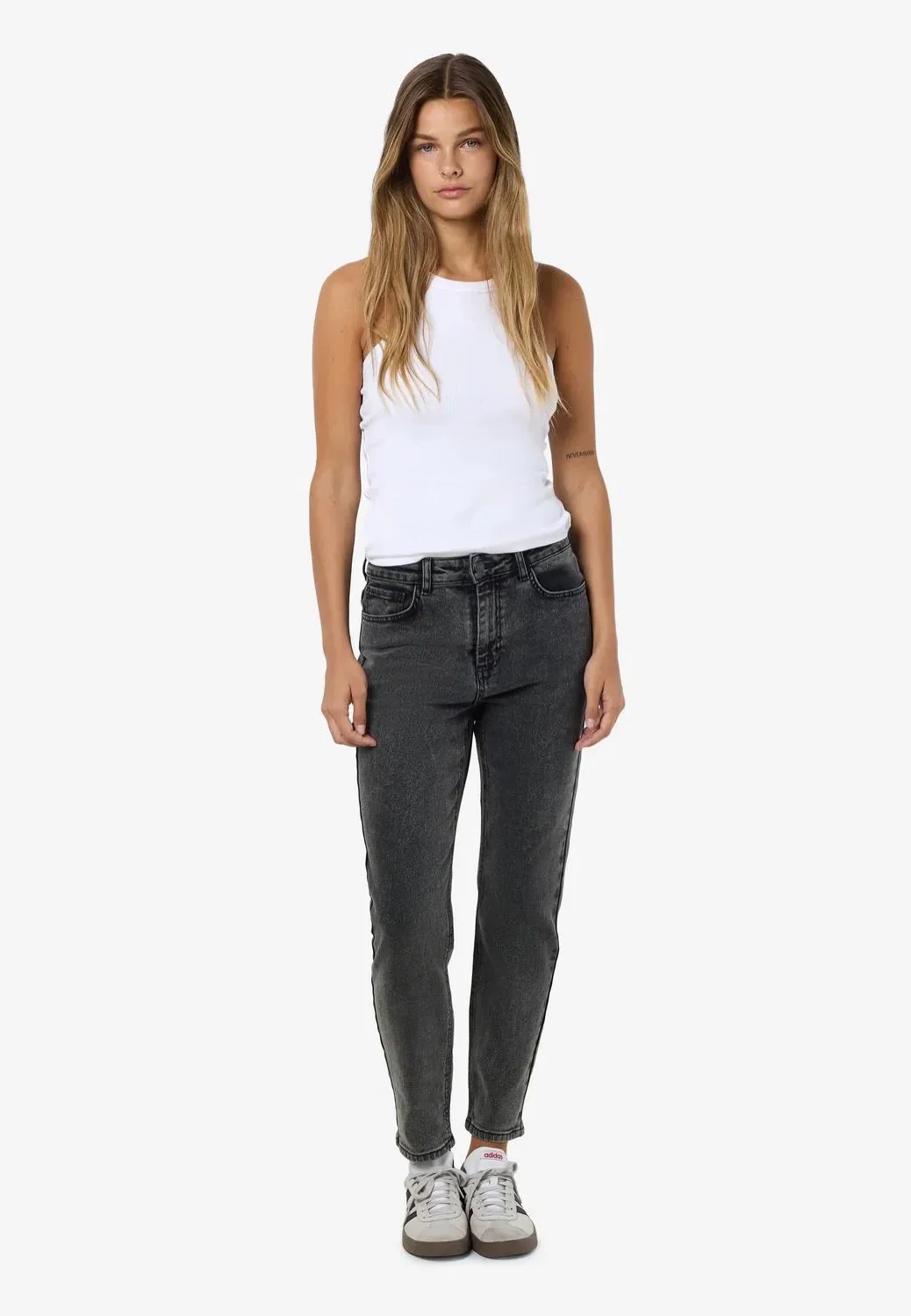Moni Dark Grey Denim - Jeans