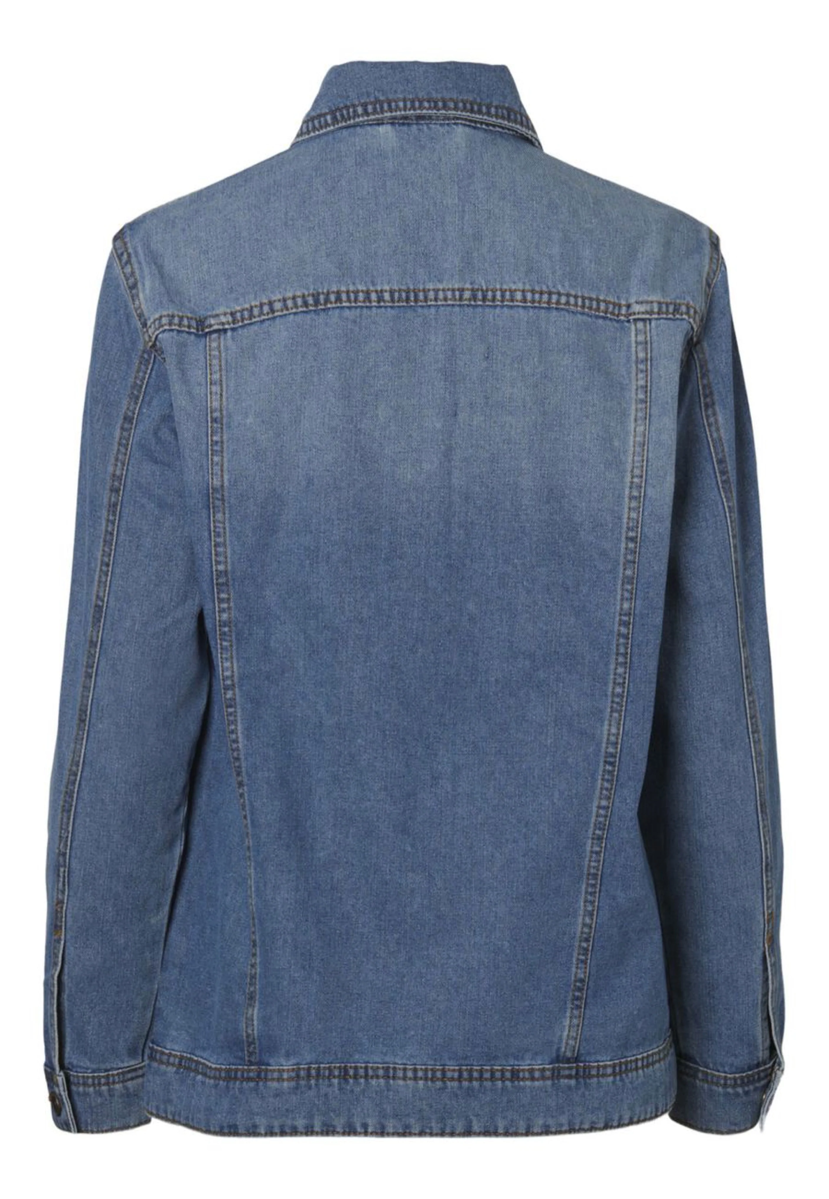 Ole Medium Blue Denim - Jeans Jacket - Image 7