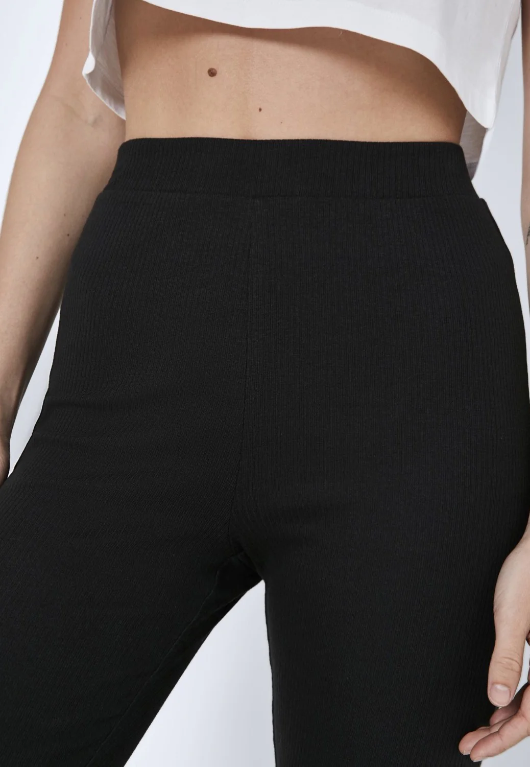 Pasa High Waist Flared Black - Pants - Image 2
