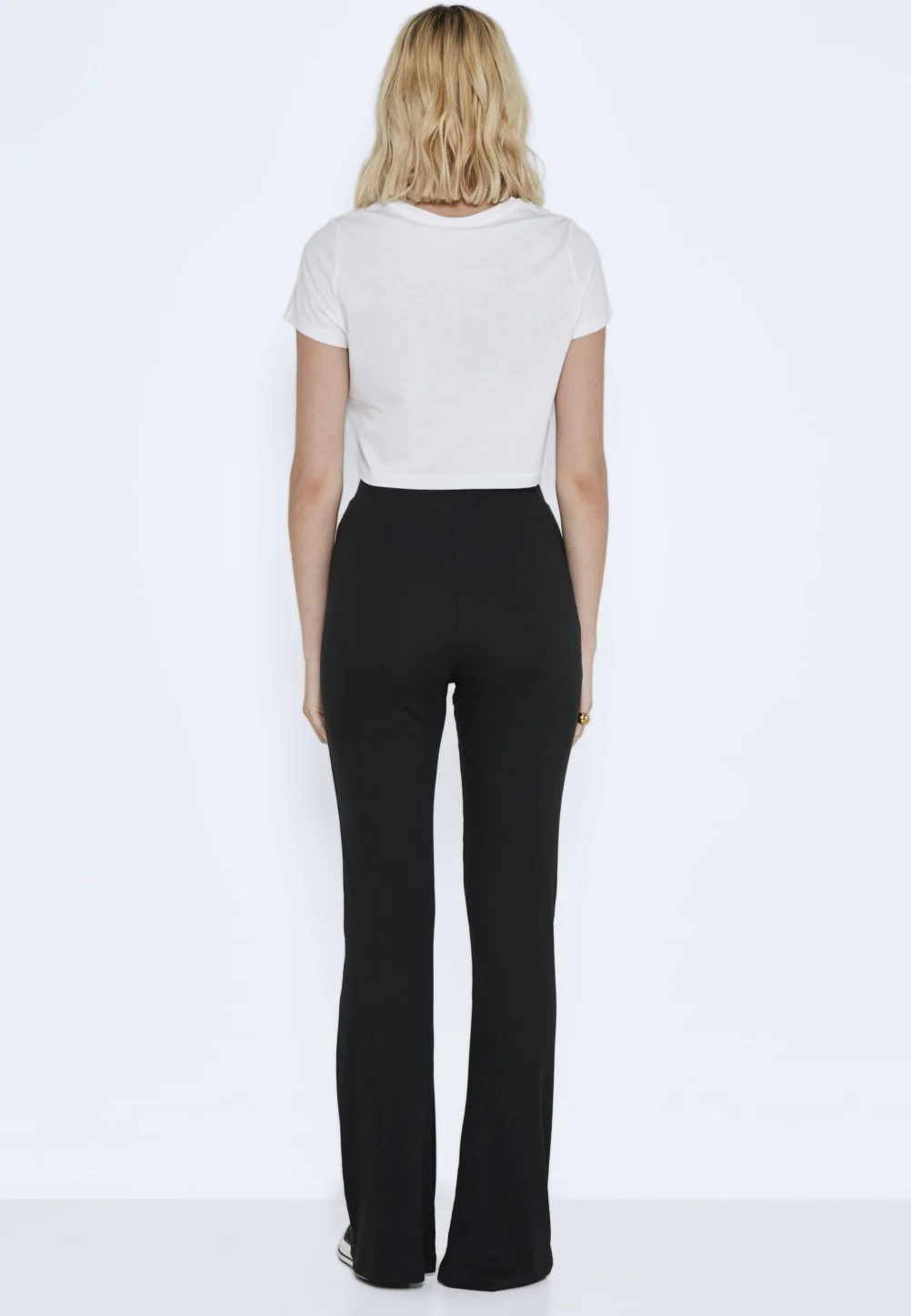 Pasa High Waist Flared Black - Pants - Image 5