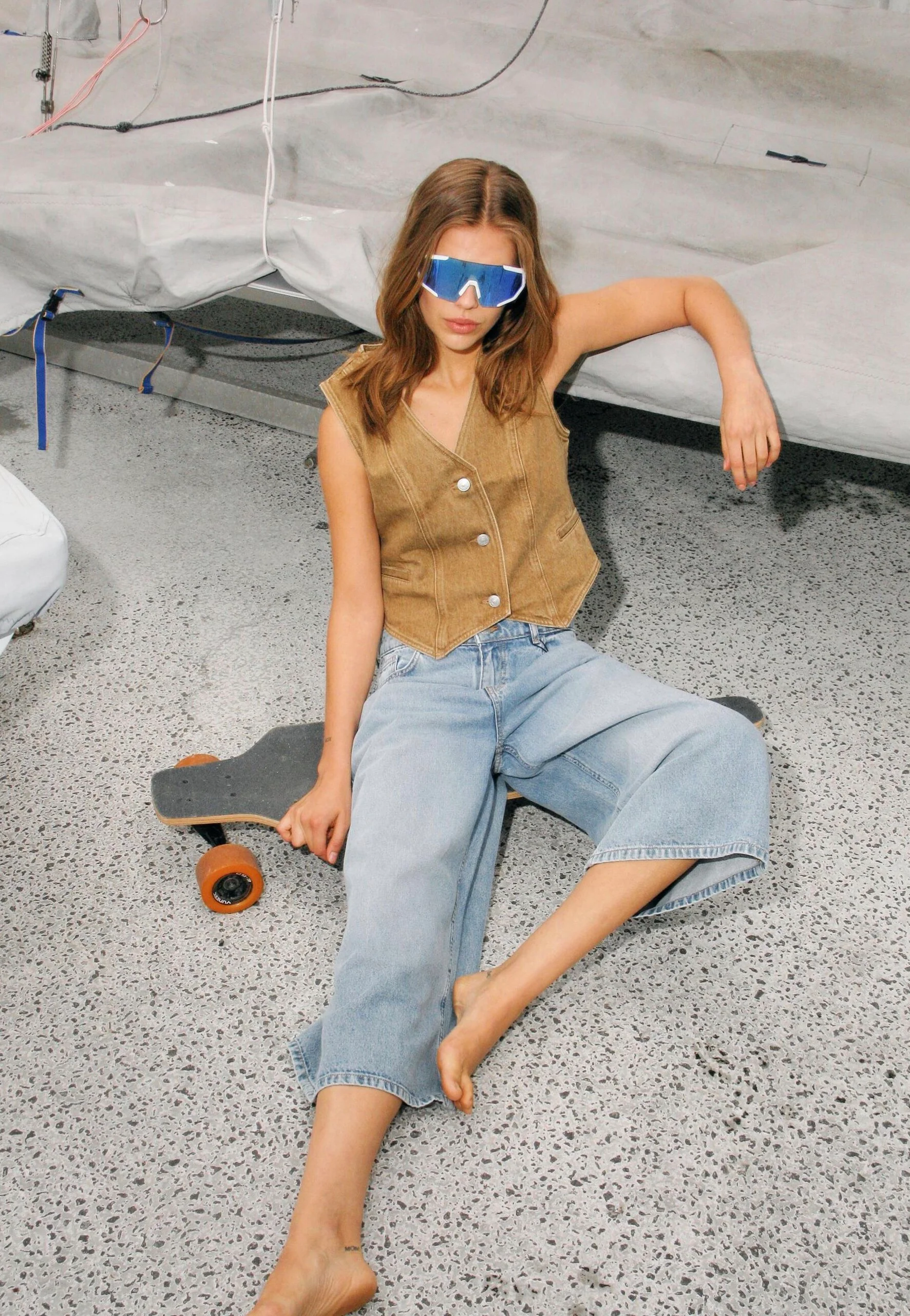 Windie Loose Light Blue Denim - Jeans - Image 2