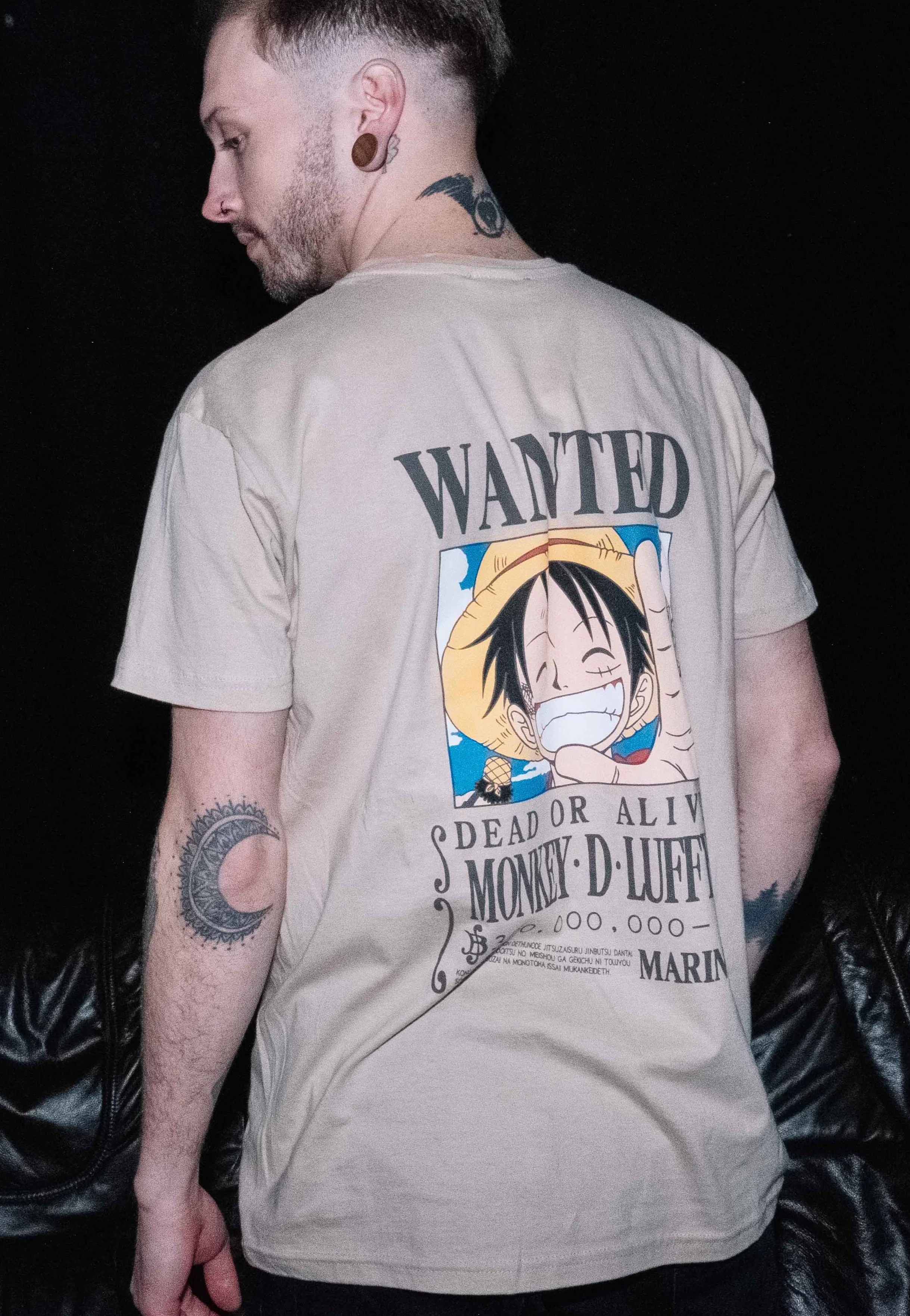 Wanted Luffy Sand - T-Shirt - Image 4