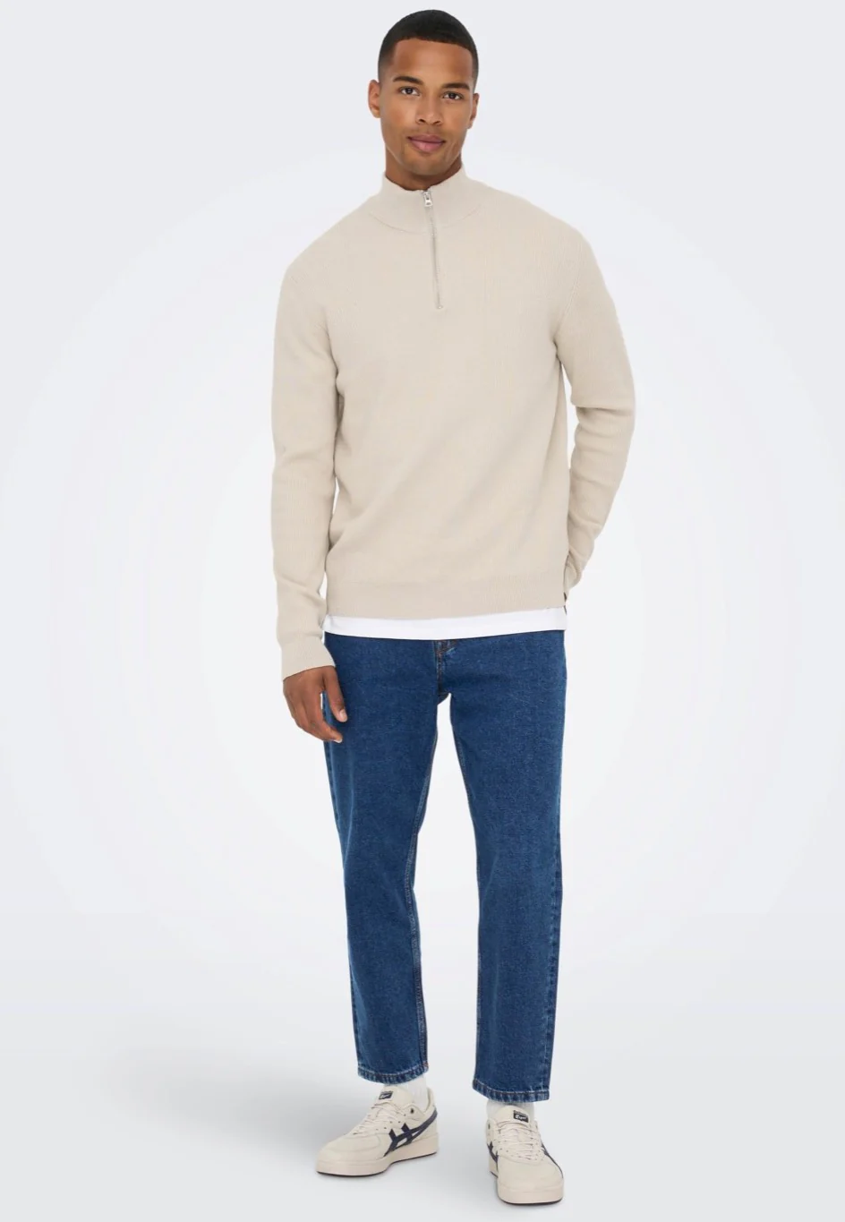 Avi Beam Dark Blue Blue Denim - Jeans - Image 6