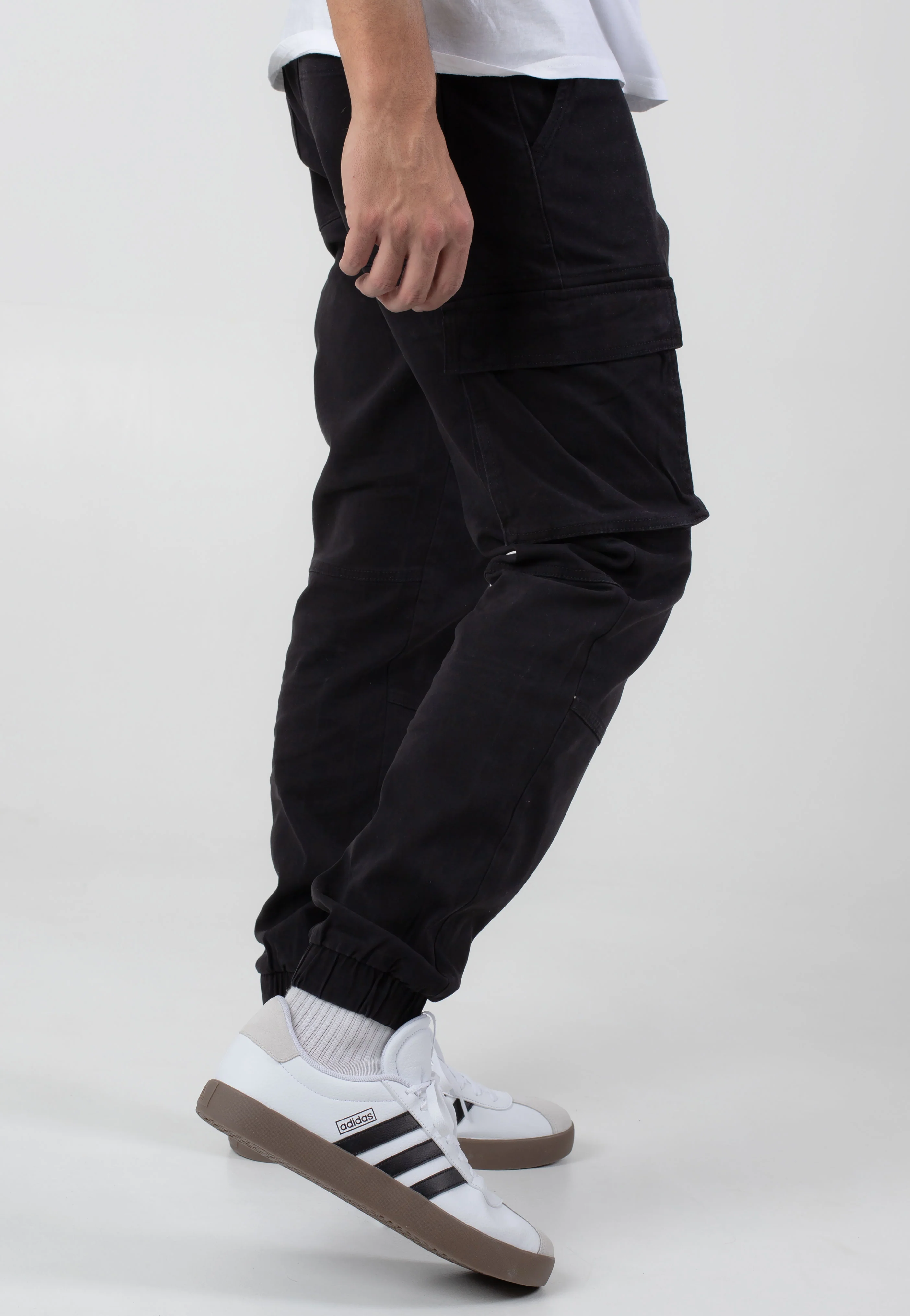 Callie Life Cargo Cuff Black - Pants - Image 4