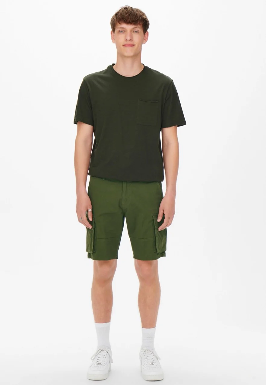 Cam Stage Cargo Olive Night - Shorts - Image 11