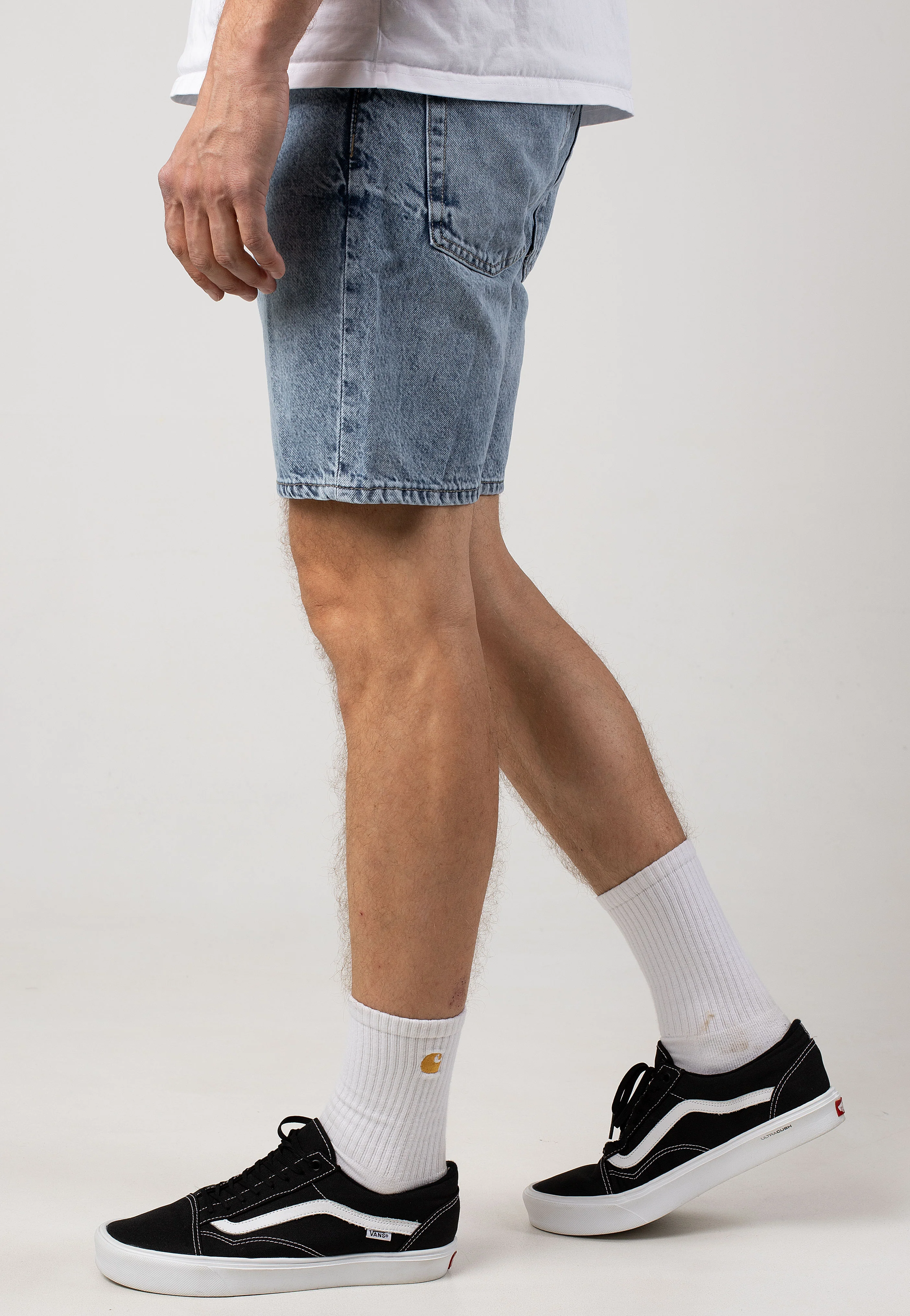 Edge Box Pim Light Blue Denim - Shorts - Image 2