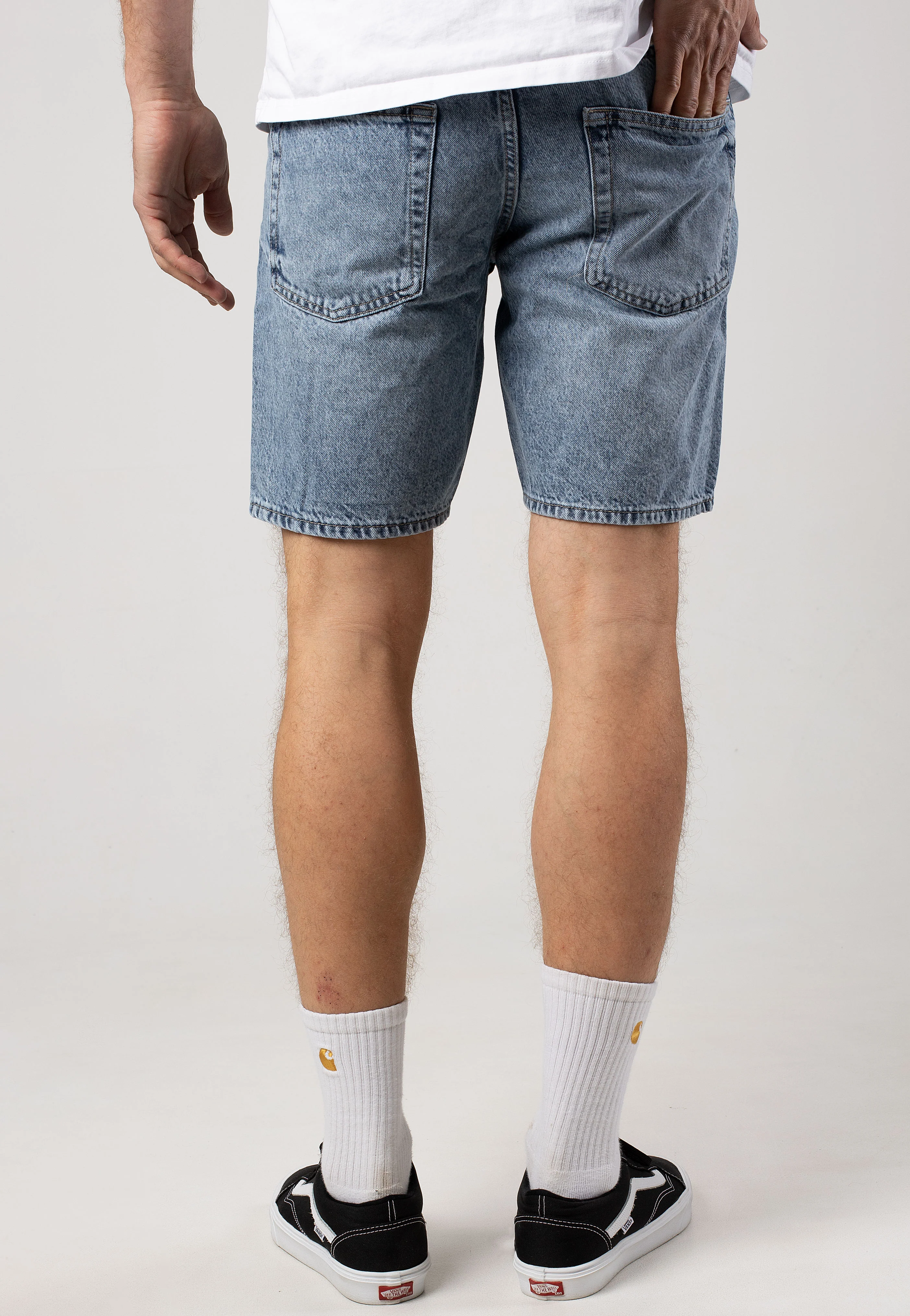 Edge Box Pim Light Blue Denim - Shorts - Image 3