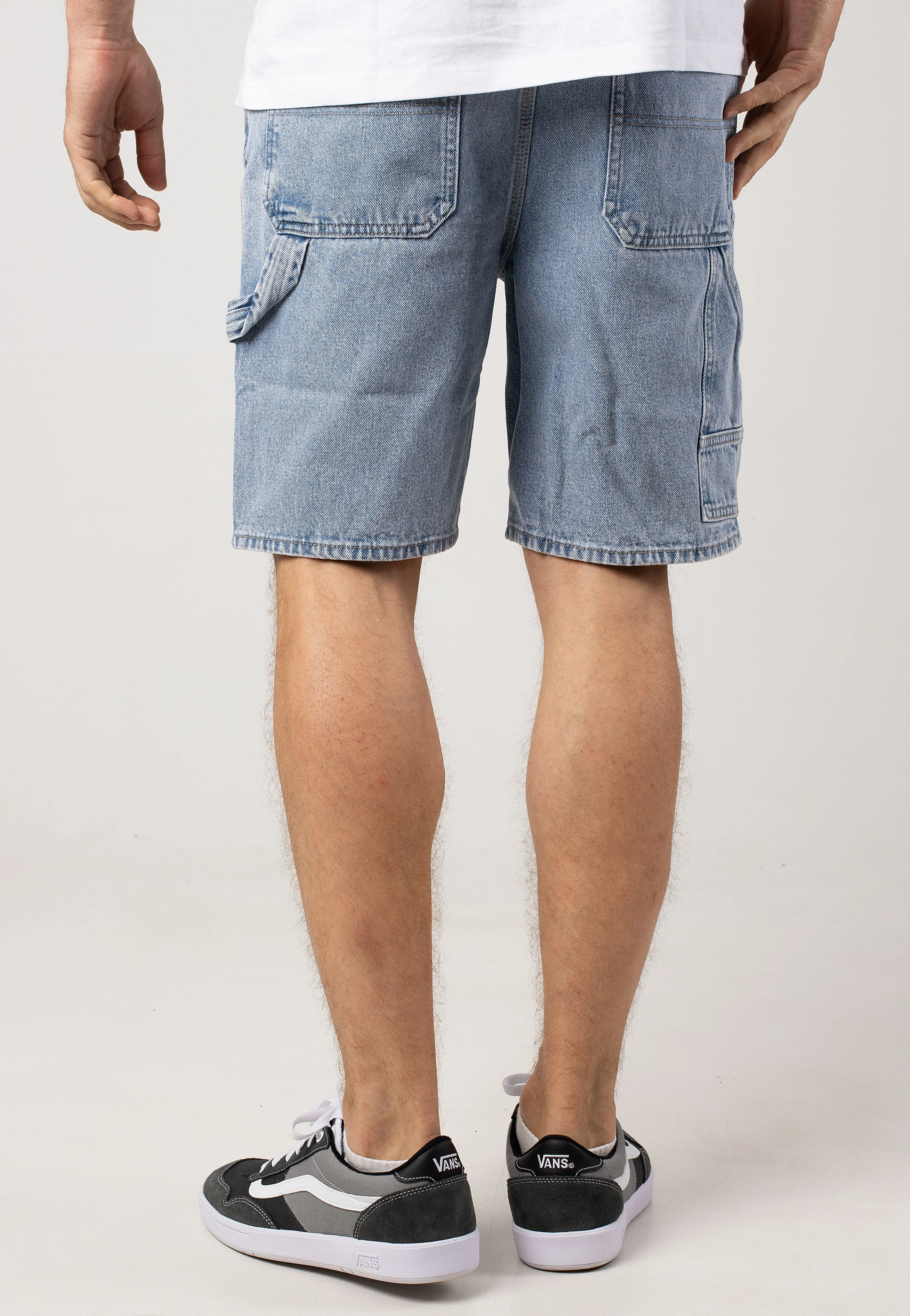 Edge Car Light Blue Denim - Shorts - Image 3