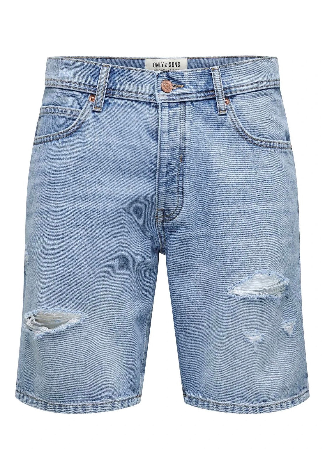 Edge Ram Light Blue Denim - Shorts - Image 6