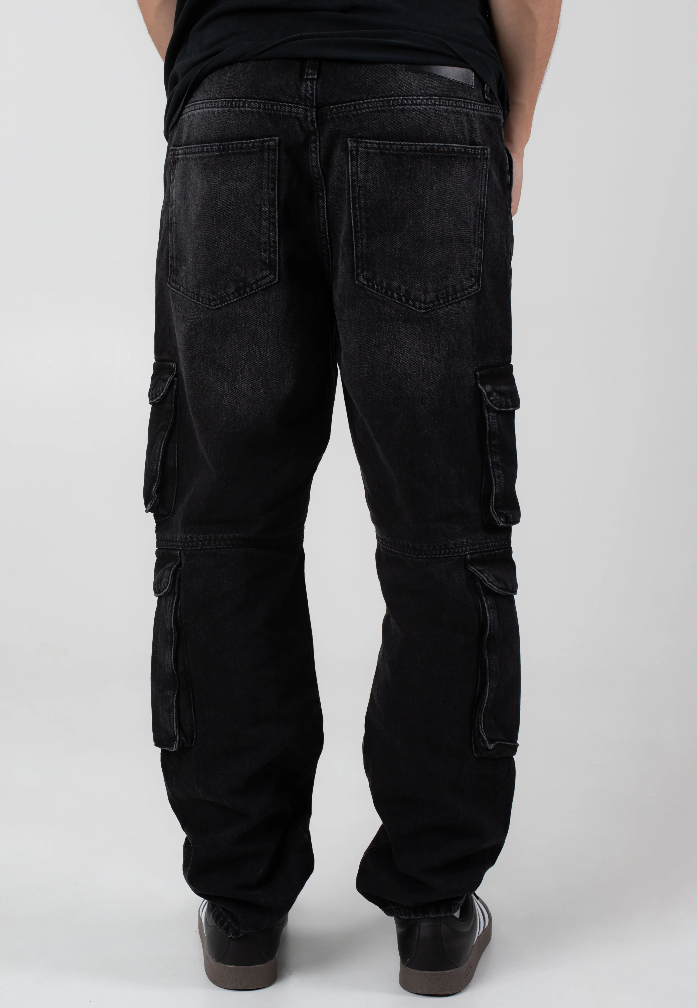 Edge Str Cargo Washed Black - Jeans - Image 3