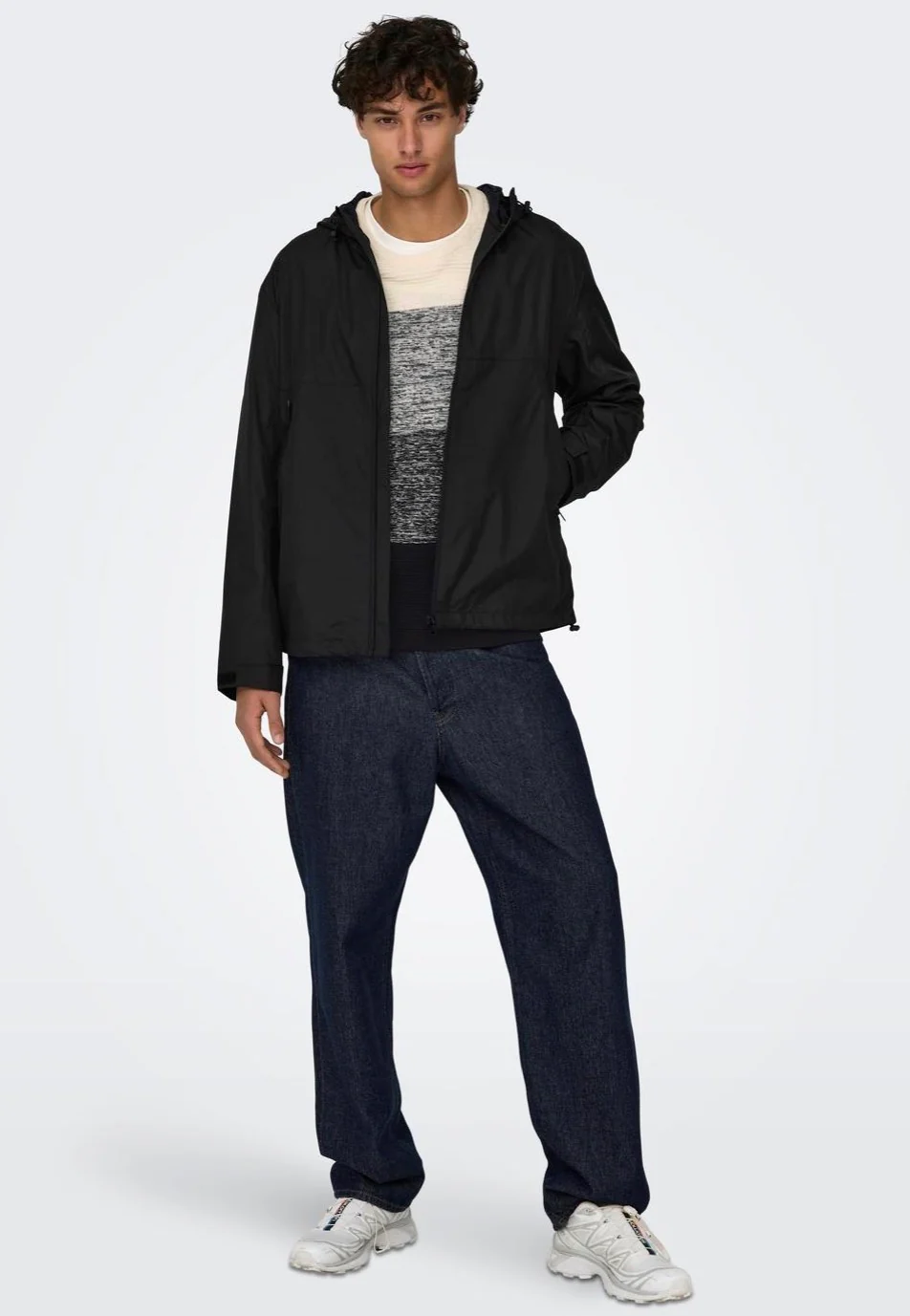 Eran Hood Black - Windbreaker - Image 5