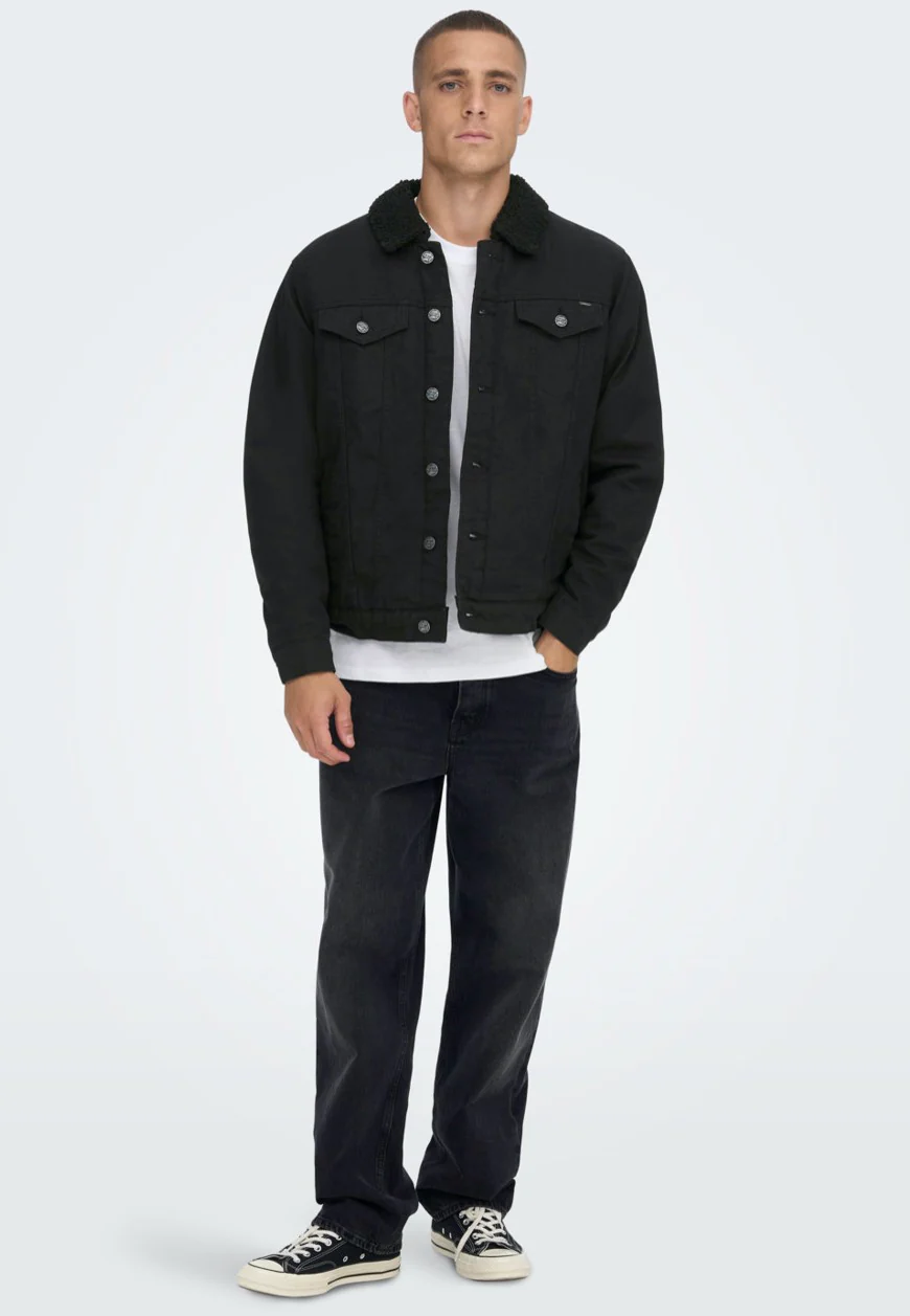Louis Canvas Black - Jacket - Image 4