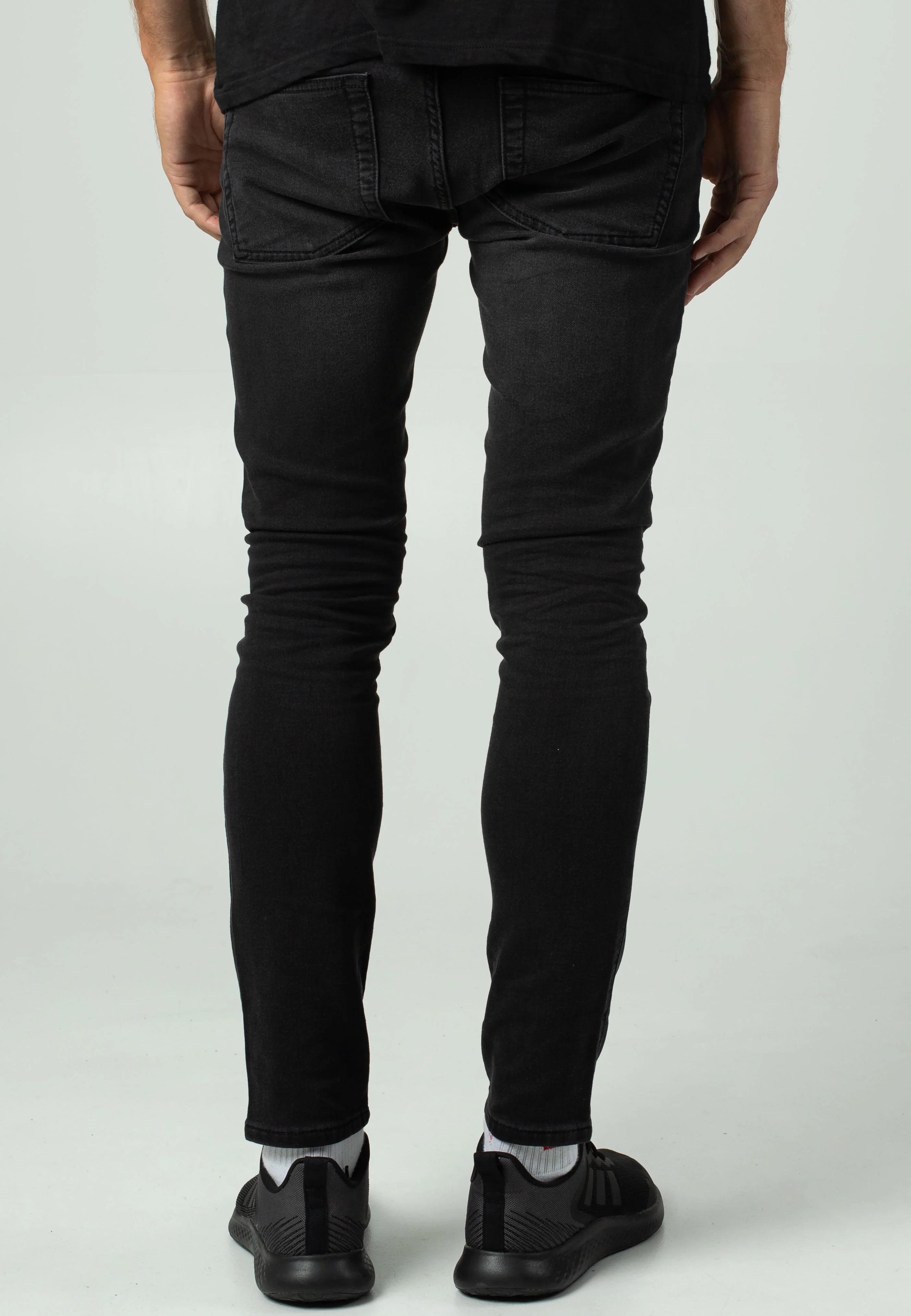 Warp Skinny Jogg Washed Black - Jeans - Image 3