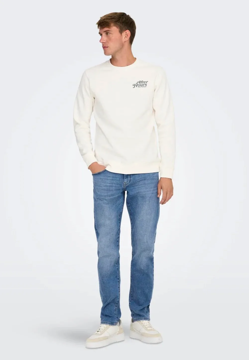 Weft Reg Jax Medium Blue Denim - Jeans - Image 2