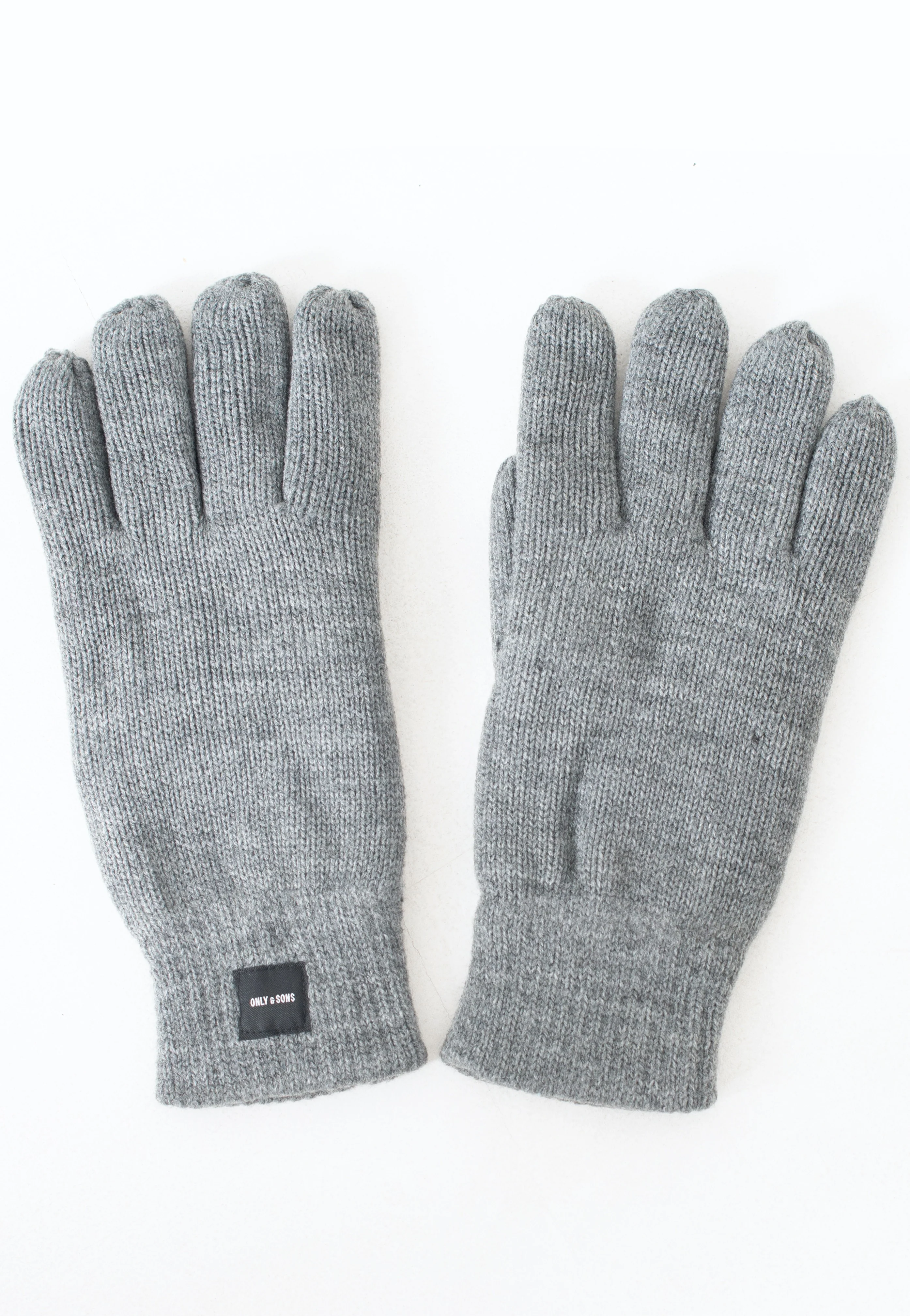 X Gloves Medium Grey Melange - Gloves
