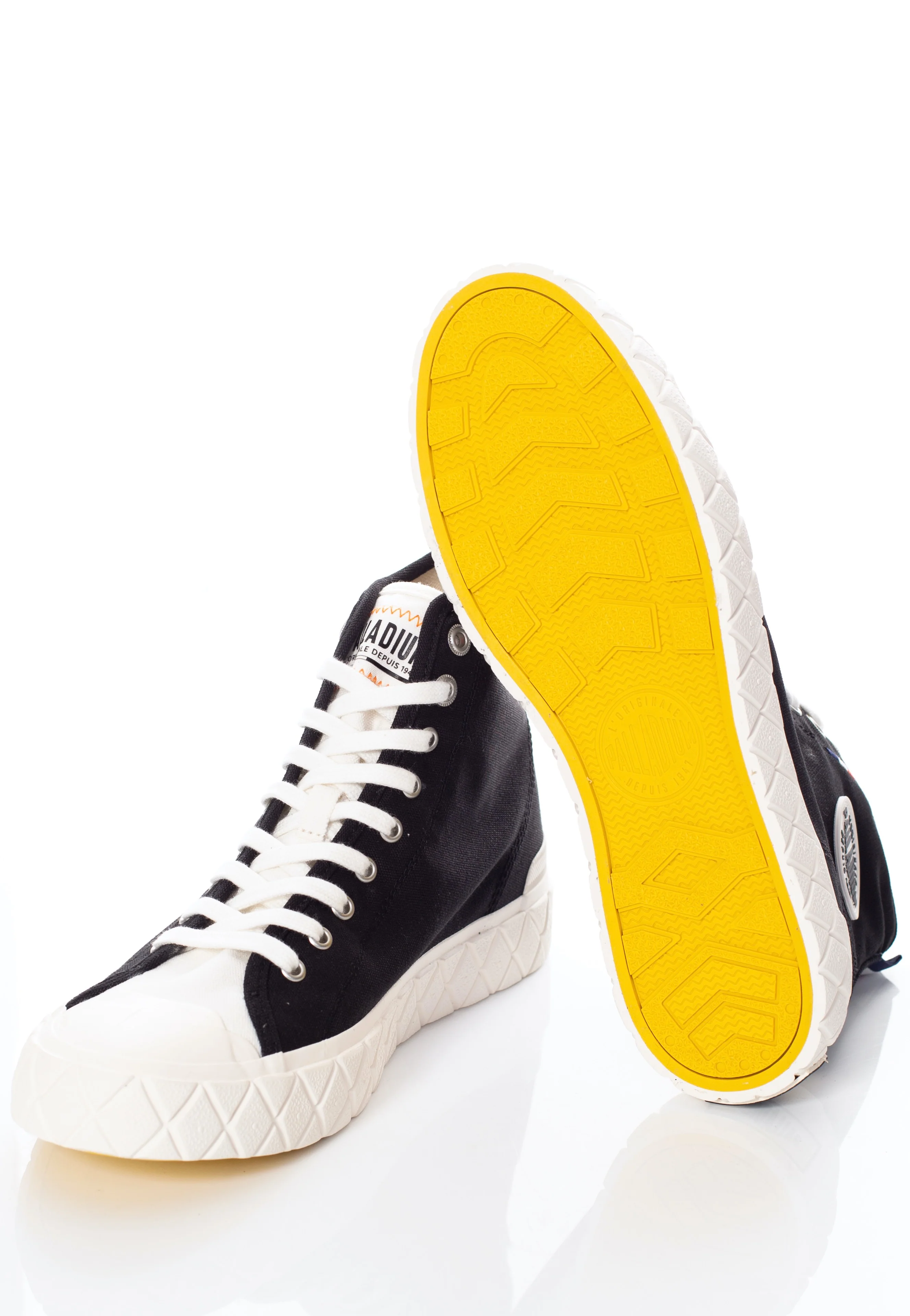 Palla Ace Canvas Mid Black - Shoes - Image 3