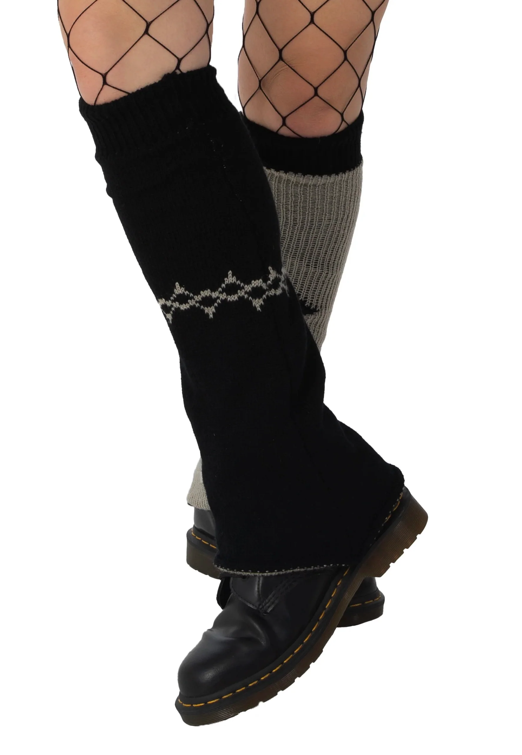 Reversable Cross And Wire - Leg Warmers - Image 3