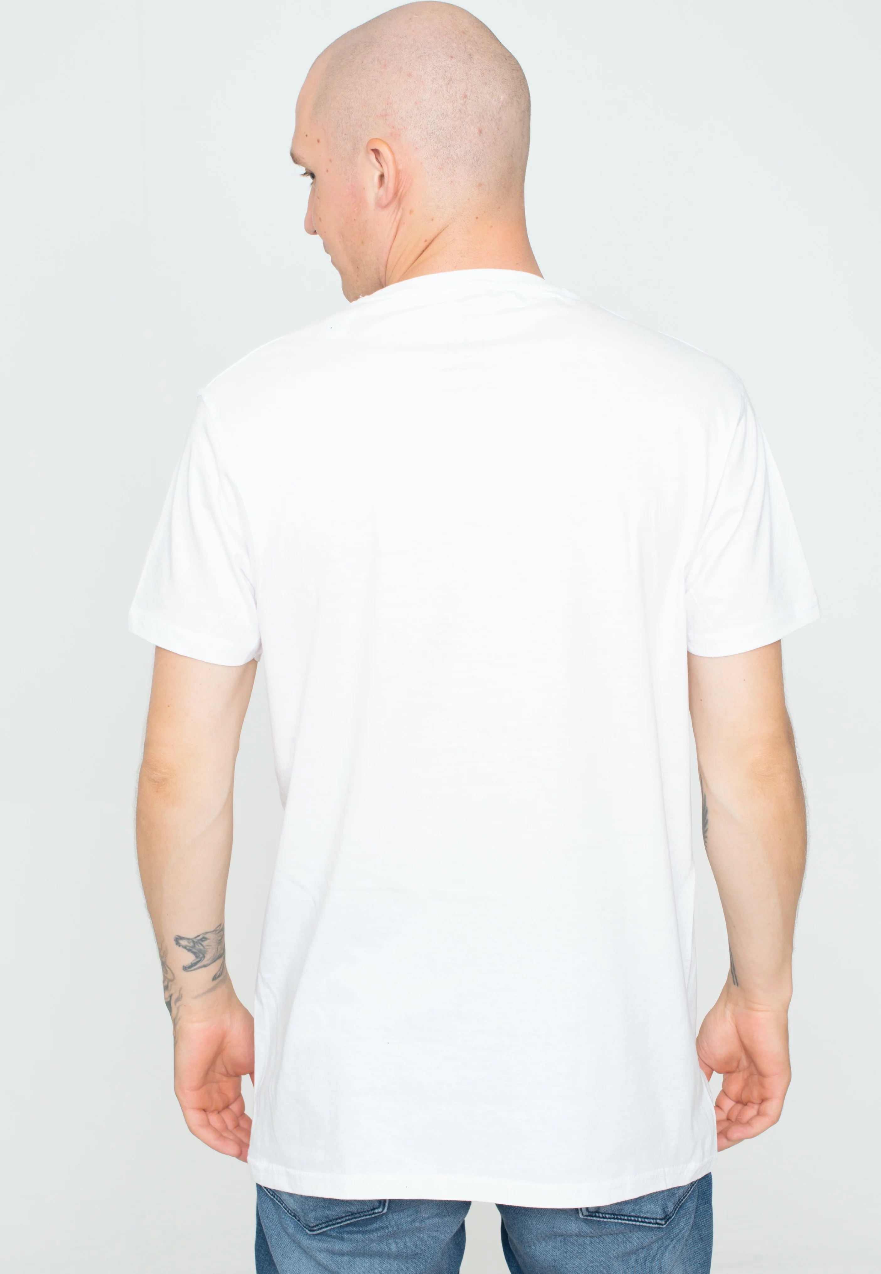 Bars White - T-Shirt - Image 4