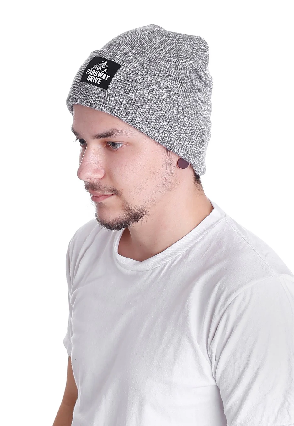 Badge Logo Sportgrey - Long Beanie - Image 4