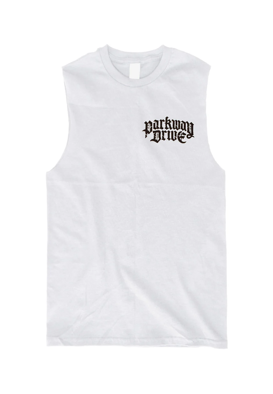 Burn Your Heaven White - Sleeveless