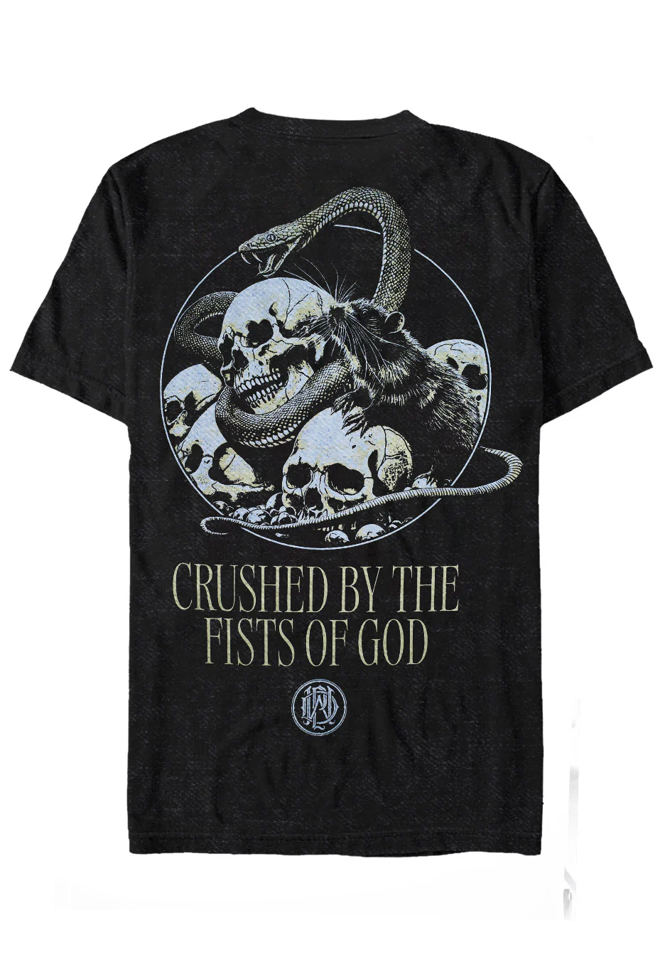 Fists Of God Acid Washed - T-Shirt - Image 2