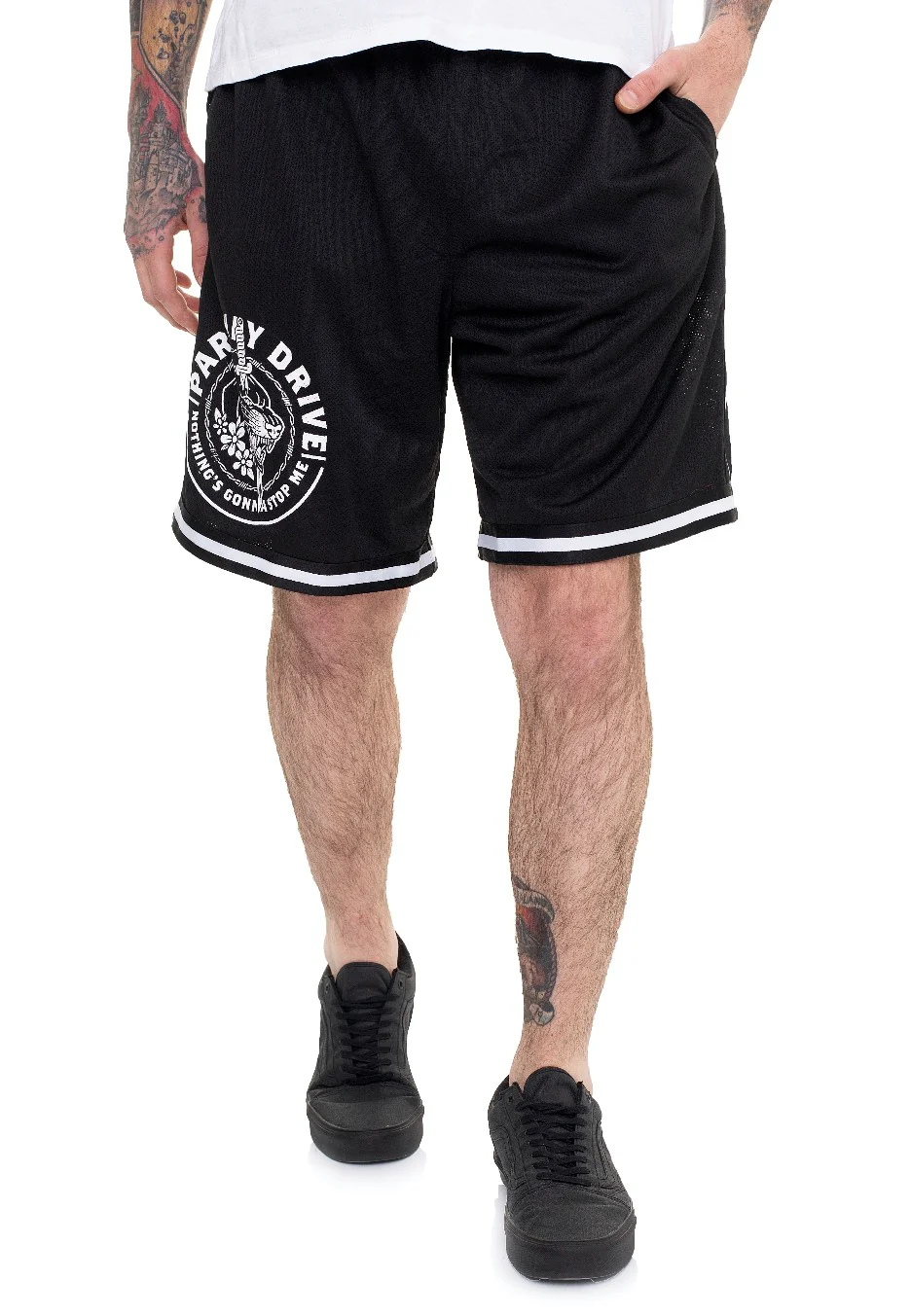 Stop Me Striped - Shorts - Image 2
