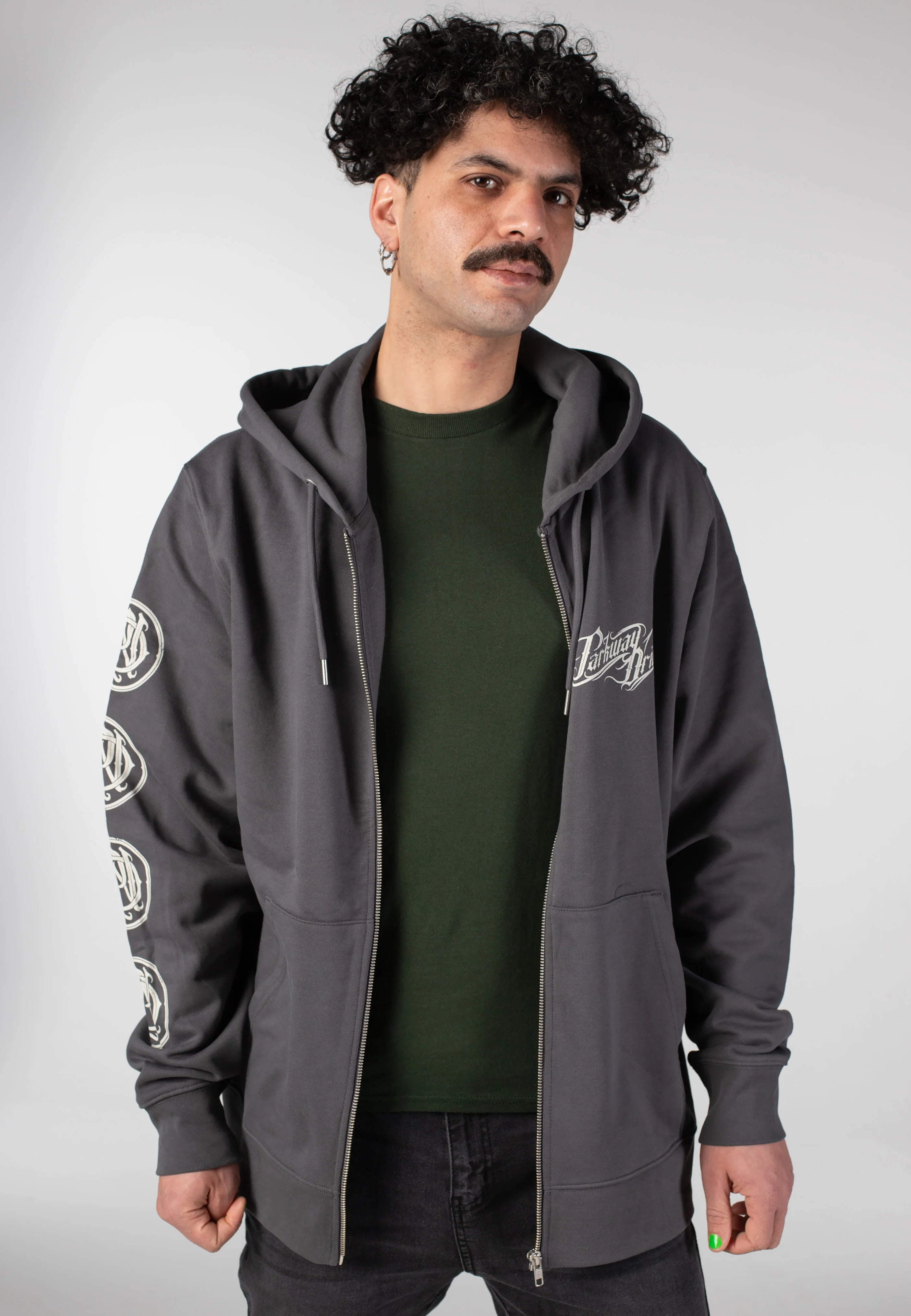Viva The Underdogs Anthracite - Zipper - Image 5