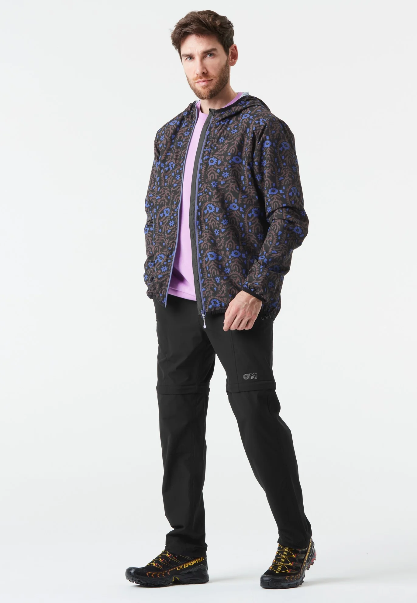 Scale Printed Ancolie Print - Jacket - Image 4