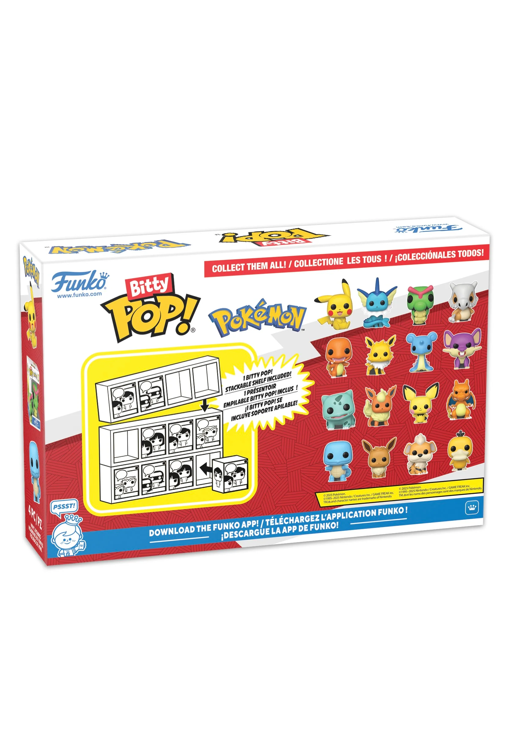 Charmander Bitty POP! 4PK - Funko Pop - Image 3