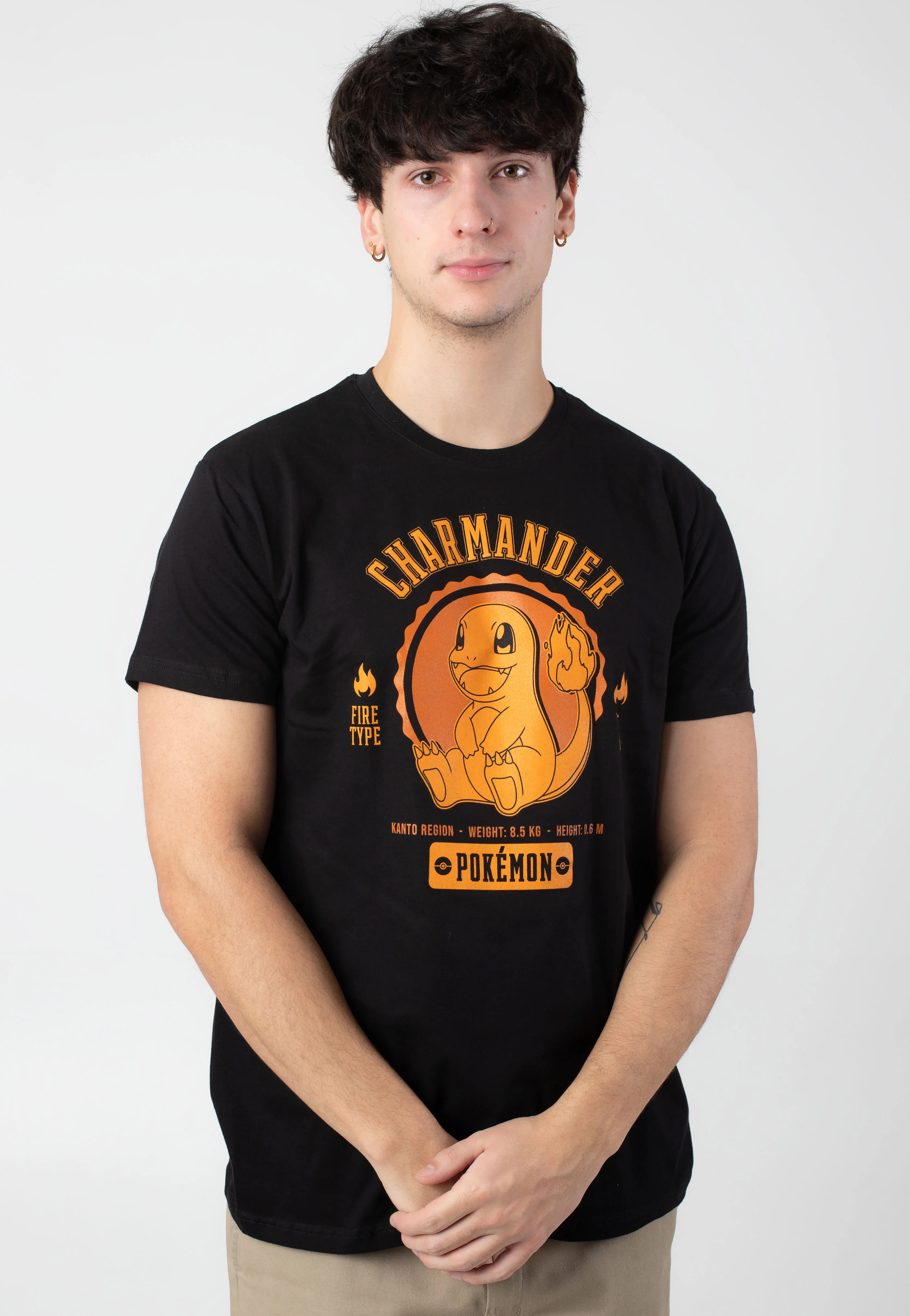 Collegiate Charmander - T-Shirt - Image 3