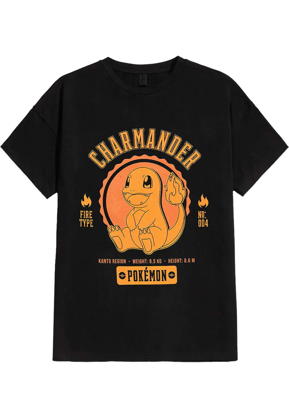 Collegiate Charmander - T-Shirt - Image 5
