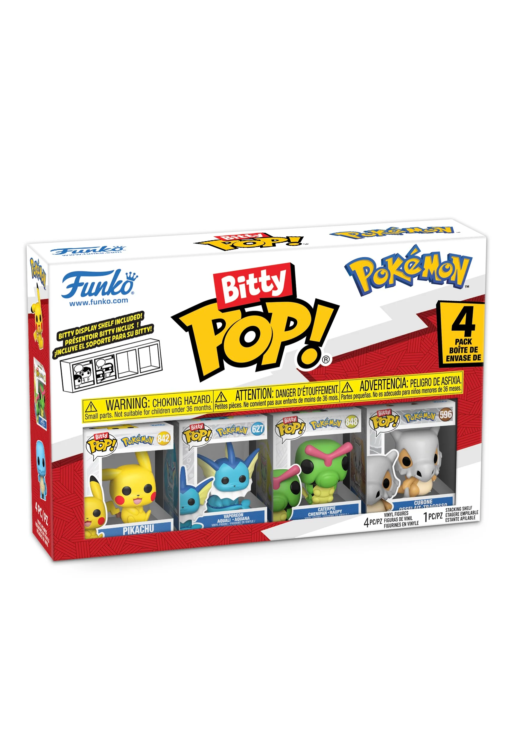 Pikachu Bitty POP! 4PK - Funko Pop - Image 2