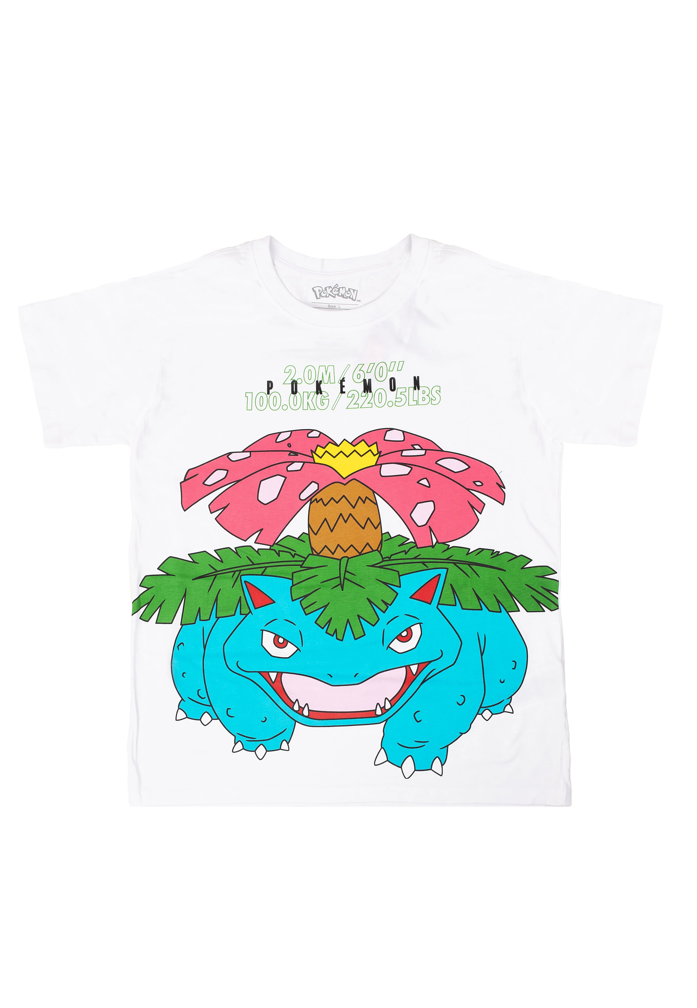 Venusaur White - T-Shirt - Image 3