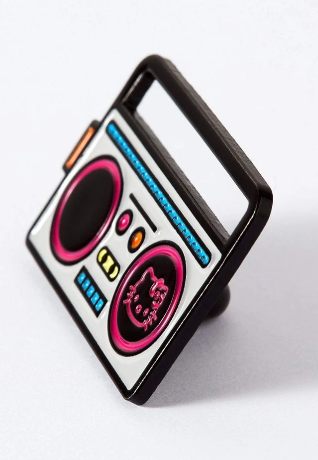 Hello Kitty Boombox Enamel - Pin - Image 2