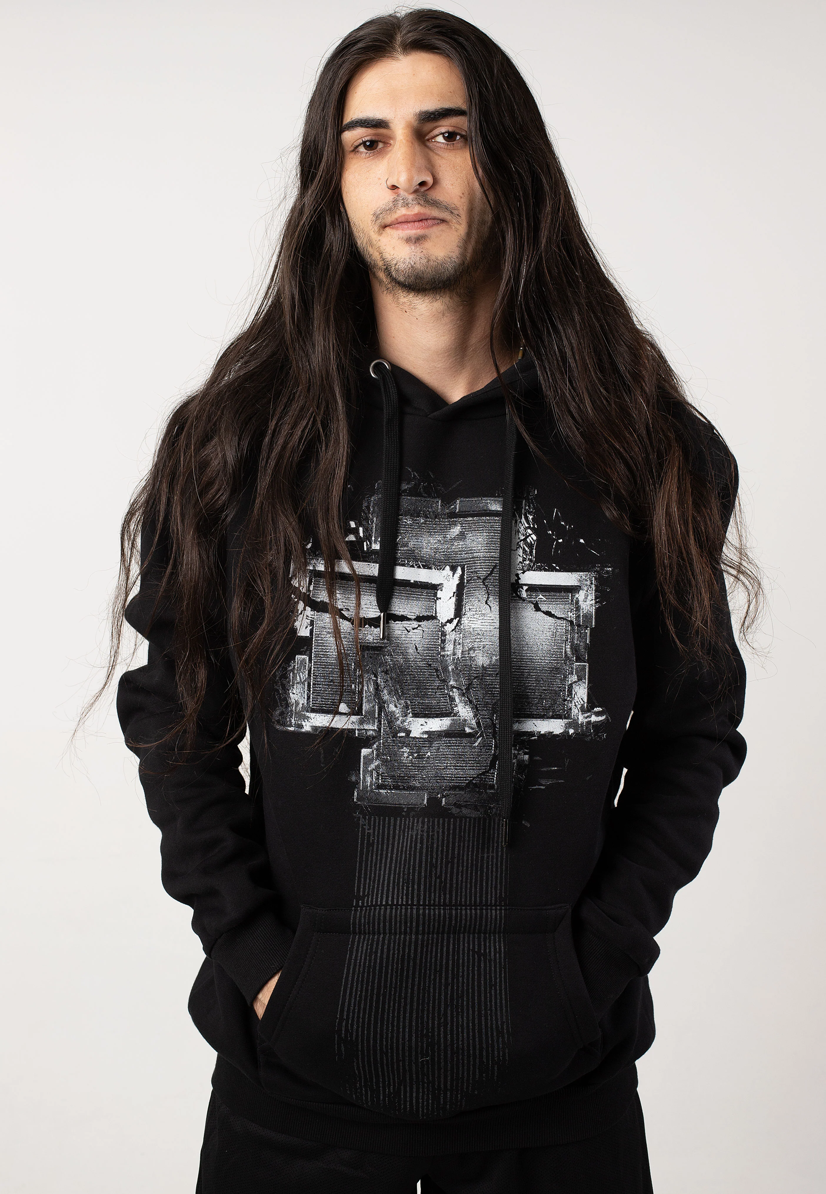 Broken Logo - Hoodie - Image 3