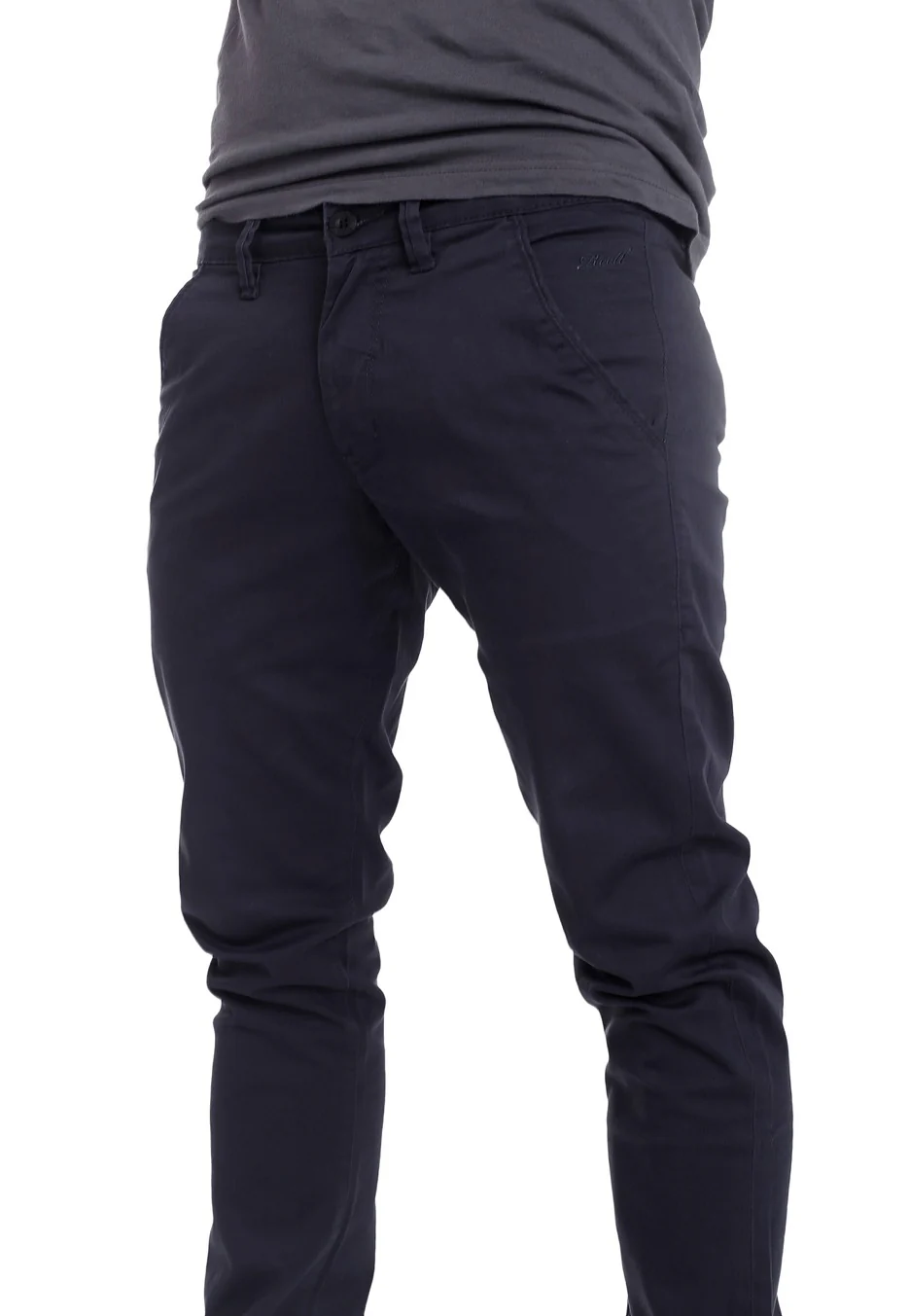 Flex Tapered Chino Navy - Pants - Image 4