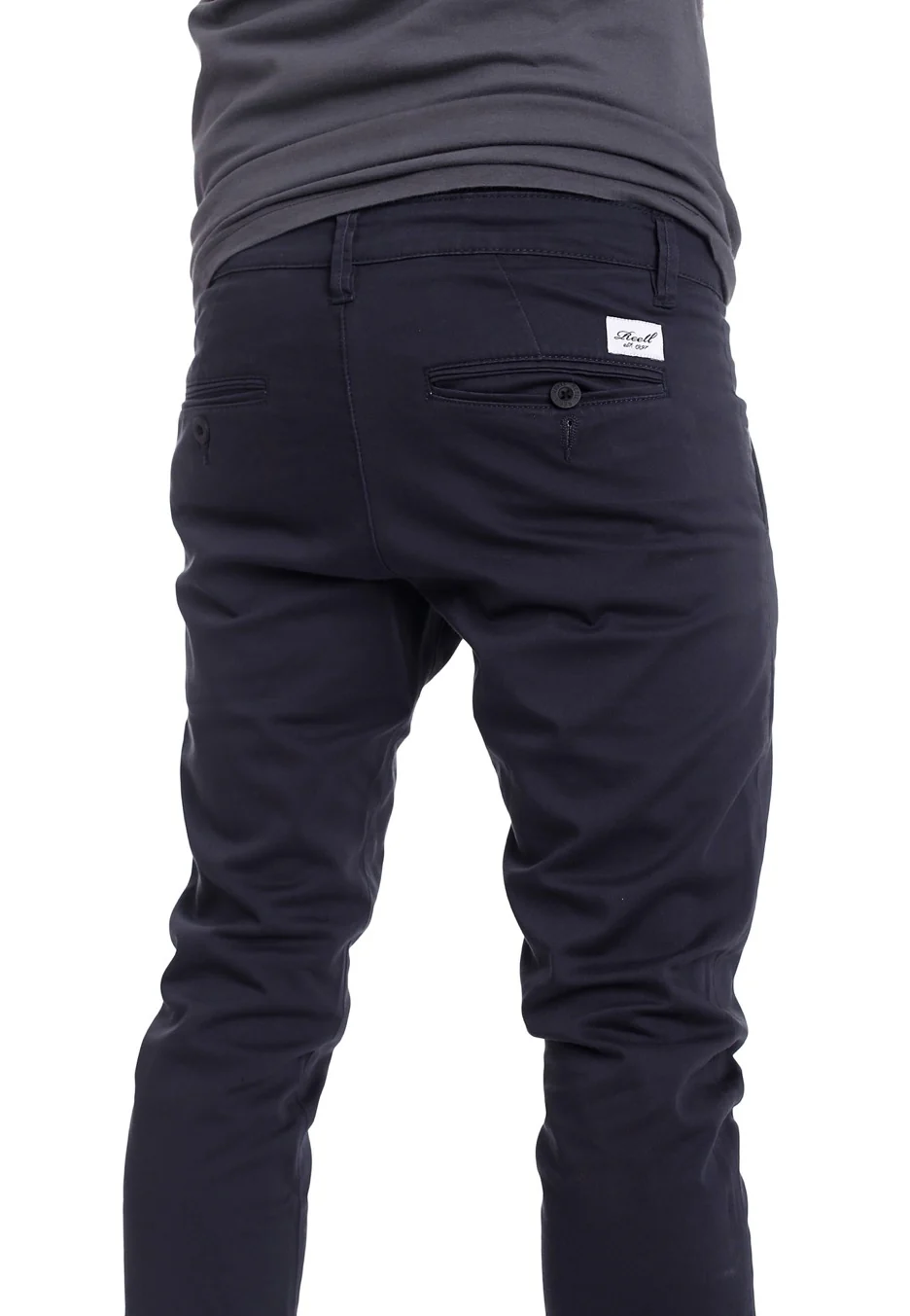 Flex Tapered Chino Navy - Pants - Image 5