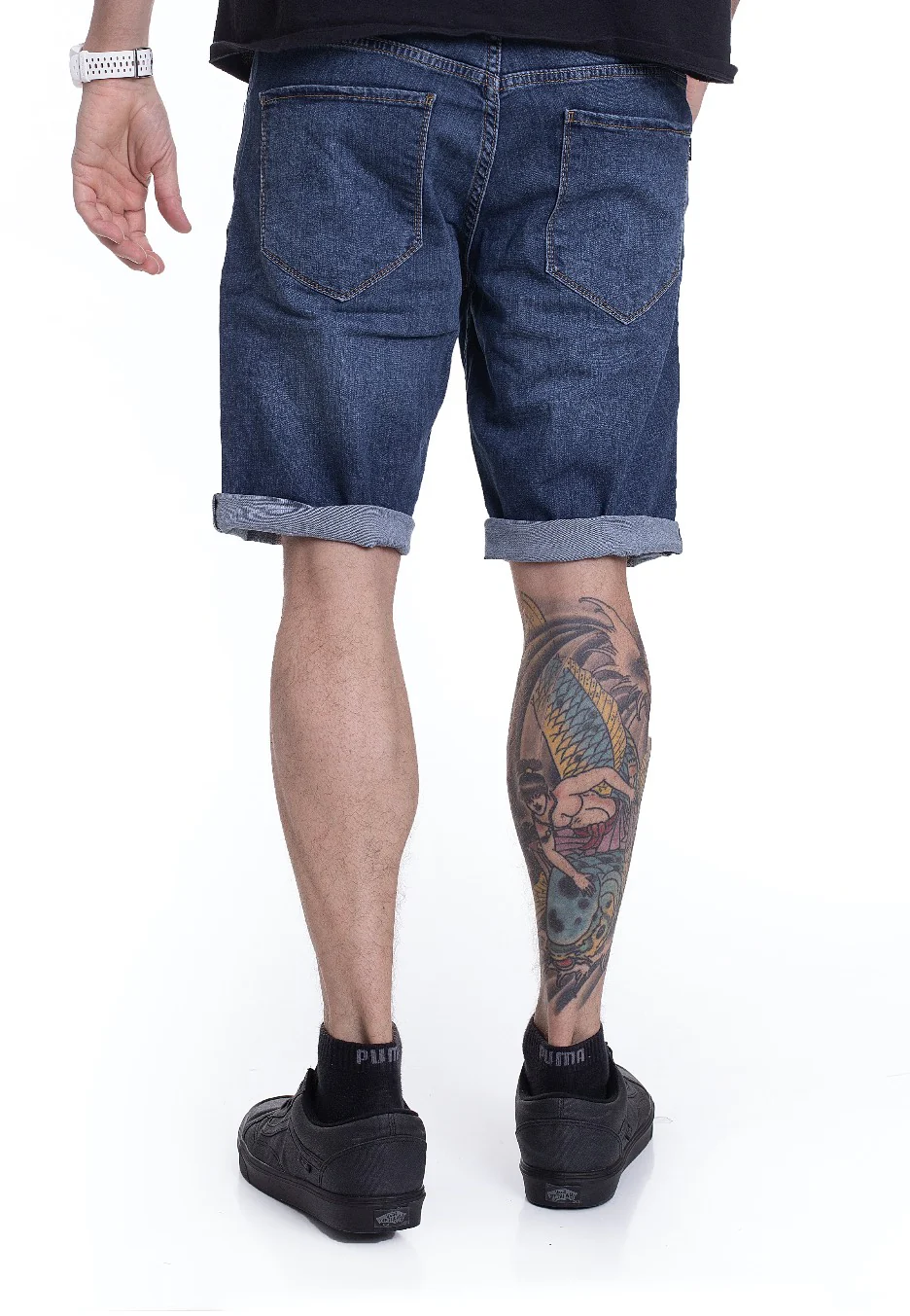 Rafter Short 2 Mid Blue - Shorts - Image 3