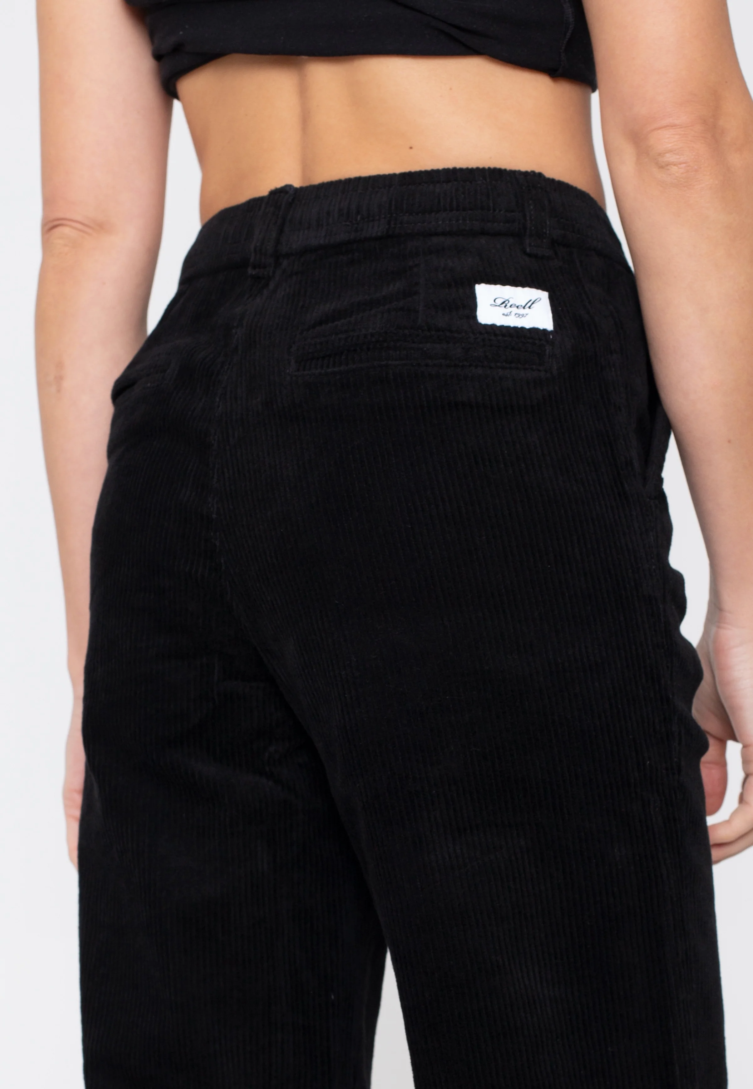 Reflex Women Loose Chino Black Cord - Pants - Image 4