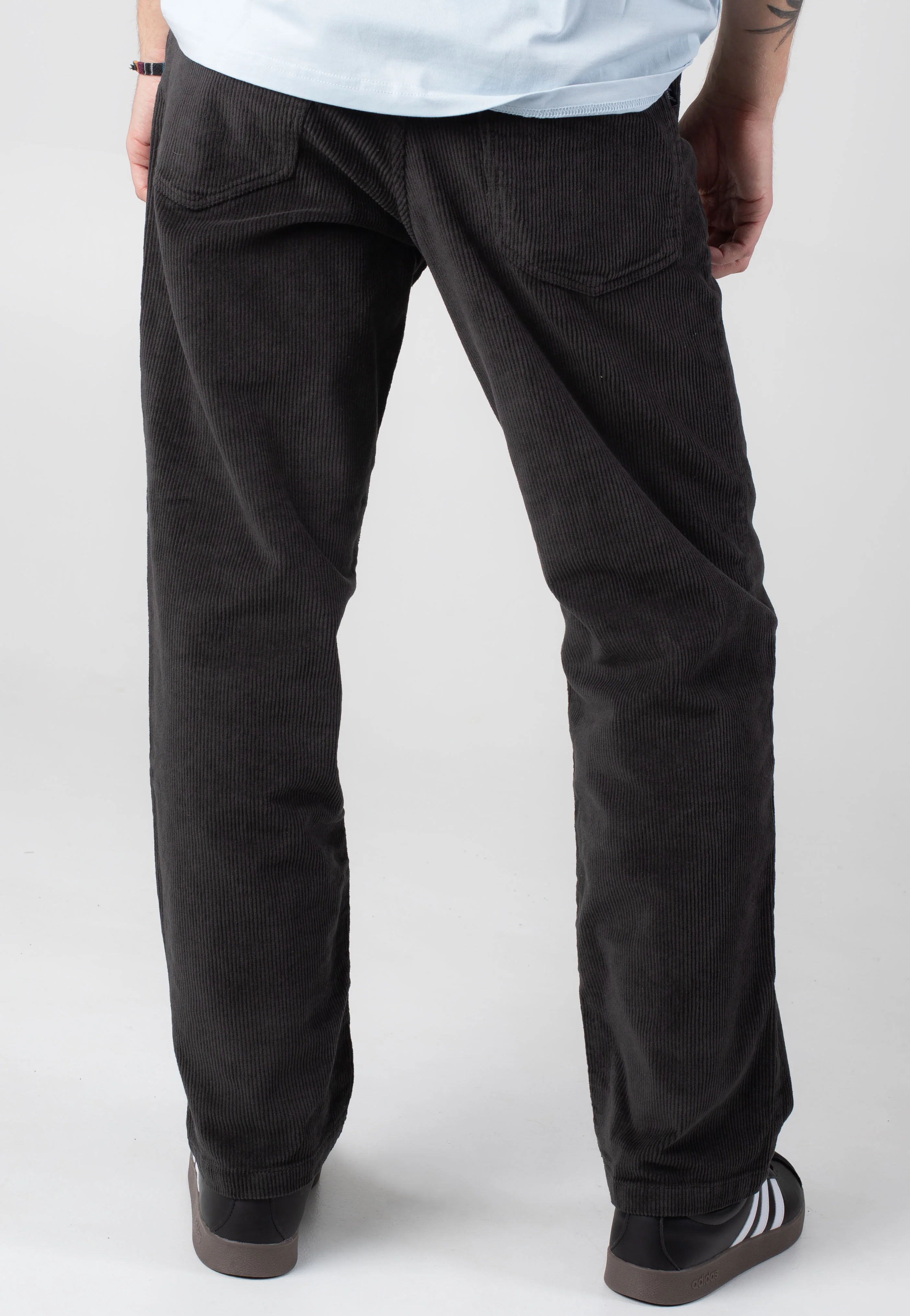 Solid Vulcan Grey Cord - Jeans - Image 2