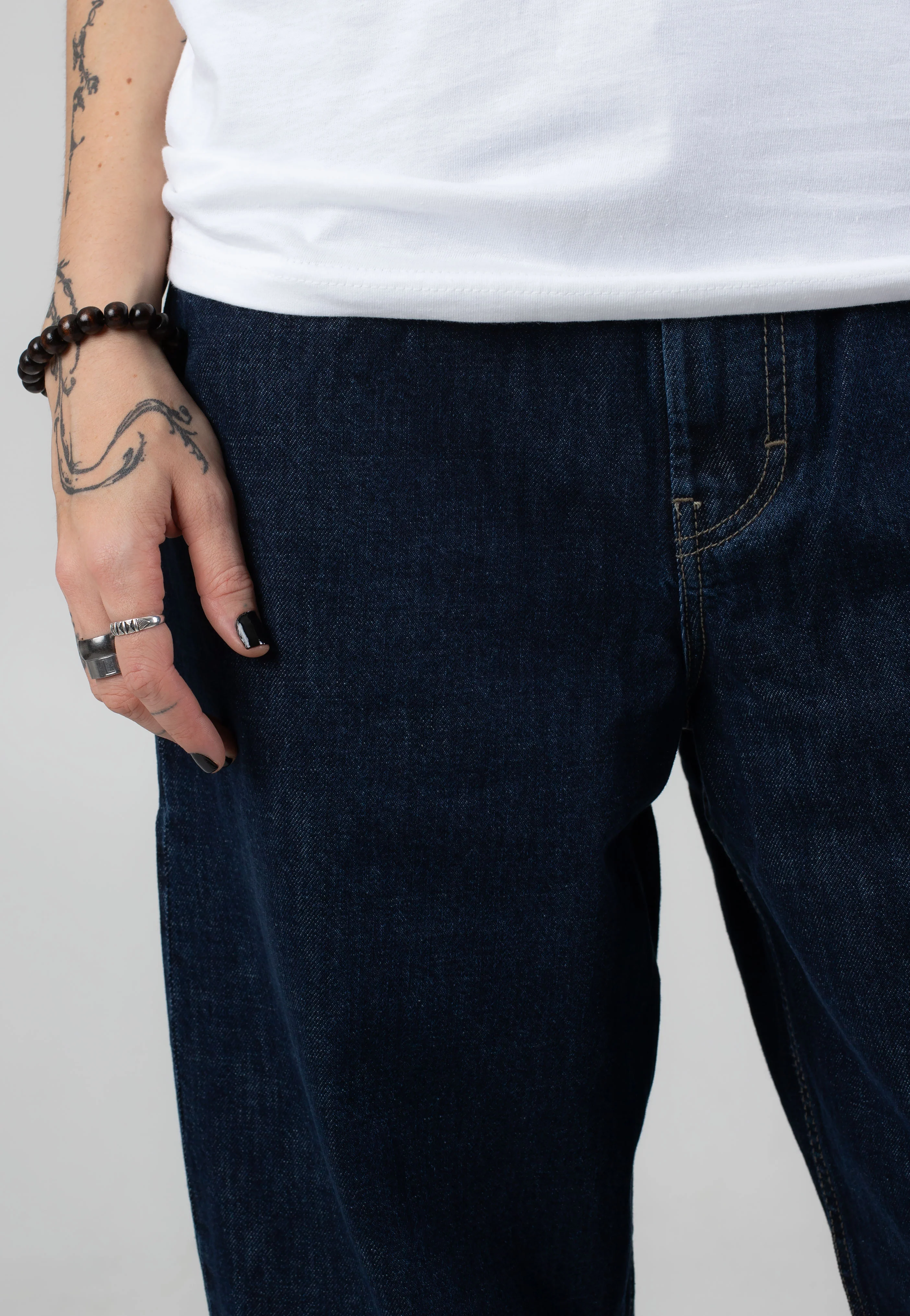 Women Chloé Baggy Iconic Dark Stone - Jeans - Image 6