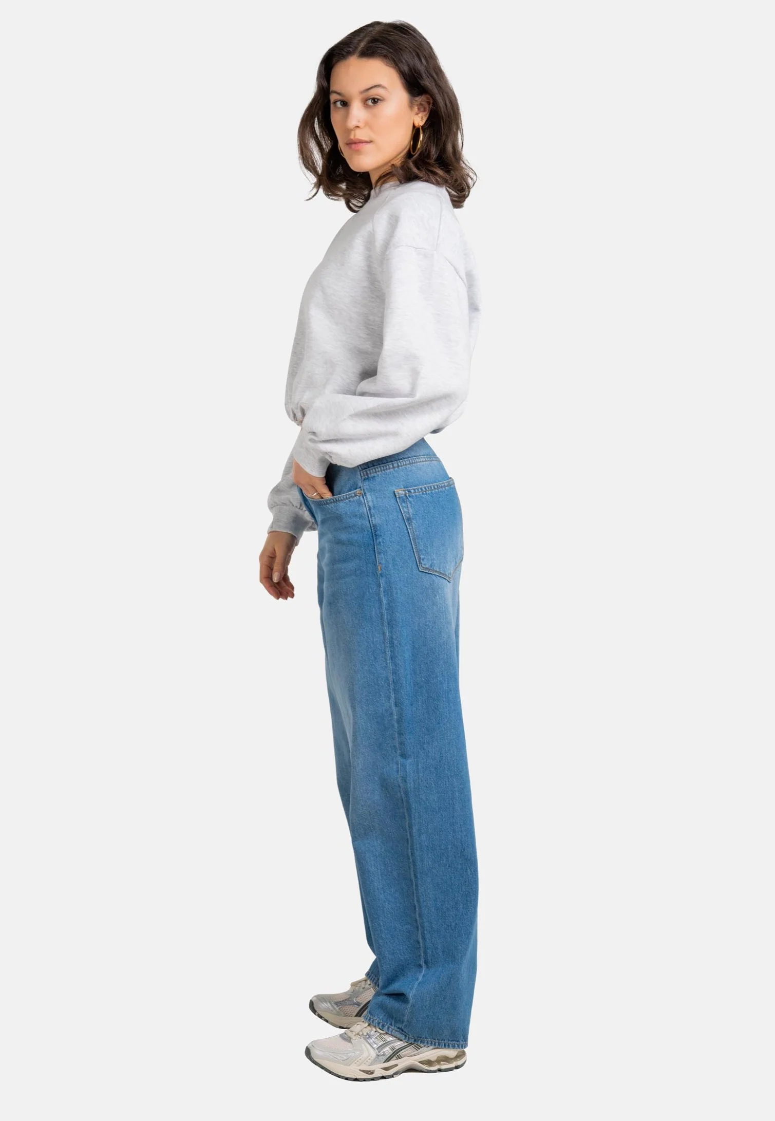 Women Chloé Baggy Sky Blue Stone - Jeans - Image 2