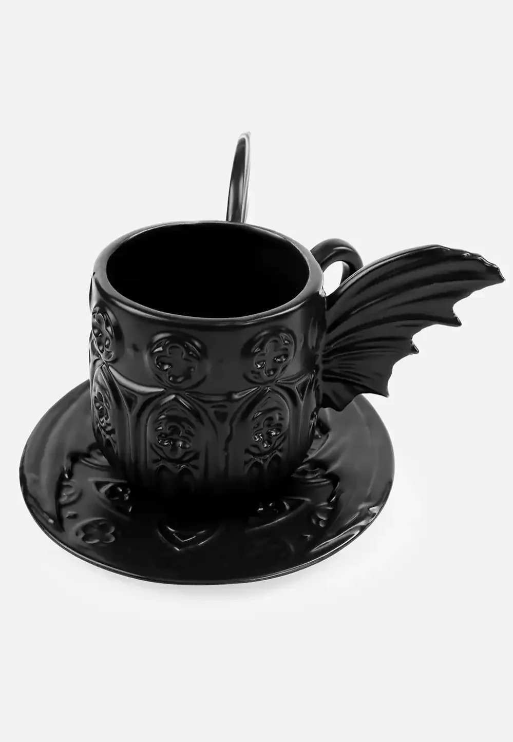 Batwing Tea Black - Mug - Image 7