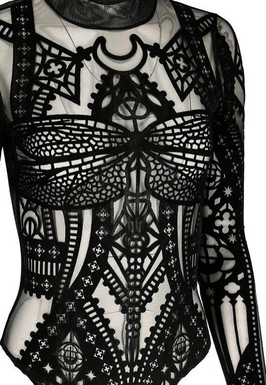 Cathedral Dragonfly Black - Body - Image 3