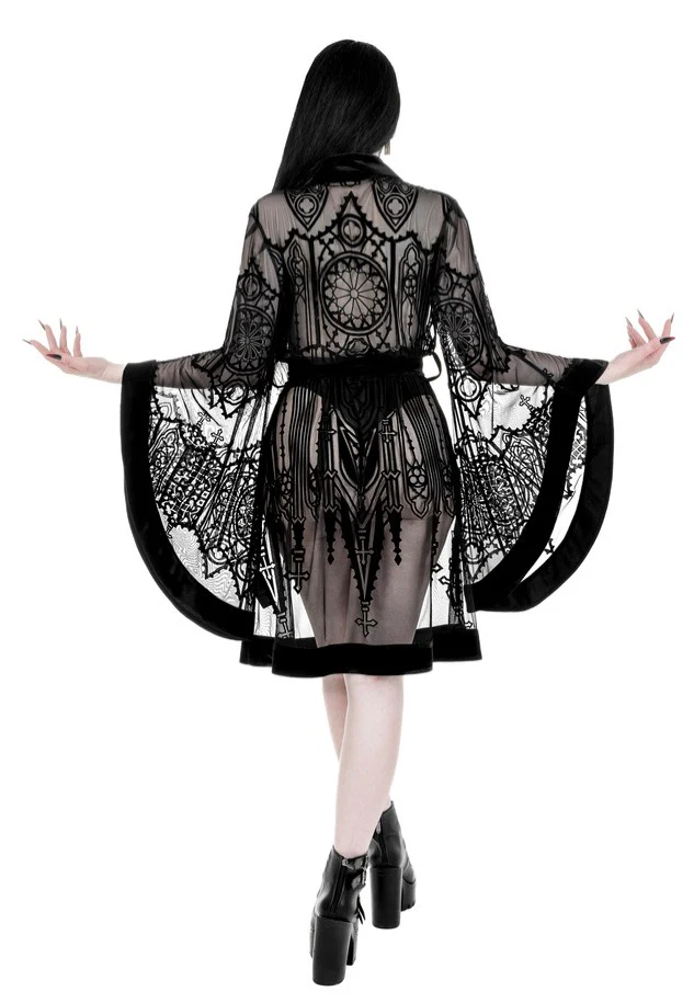 Cathedralis Sheer Black - Cloak - Image 2