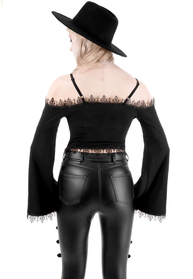 Delphyne Black - Top - Image 2