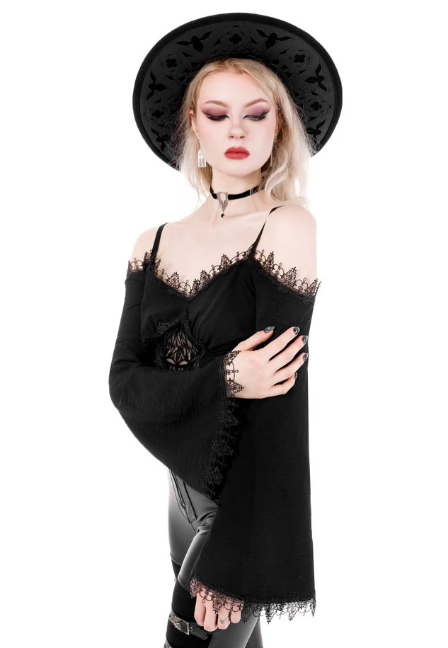 Delphyne Black - Top - Image 8