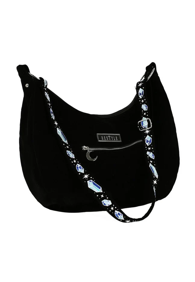 Enchanted Forest Hobo With Magical Black - Bag - Image 4