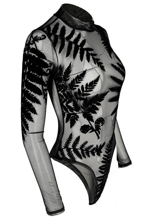 Forest Witch Mesh Fern Black - Body - Image 3